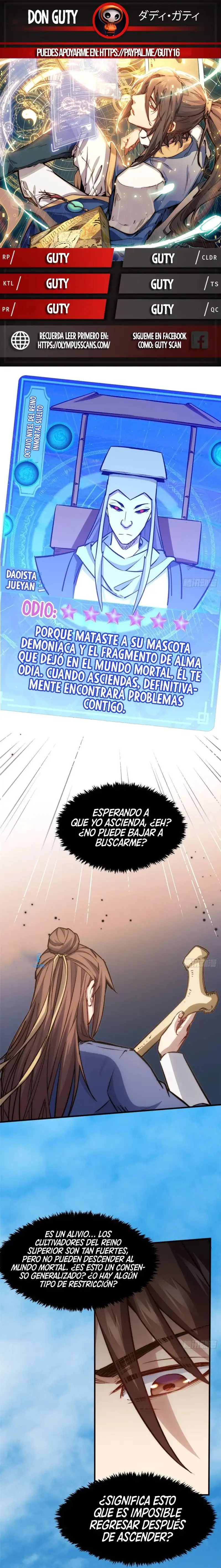 Providencia de Primer Nivel: Cultiva en Silencio Durante Miles de Años Capitulo 113 page 0