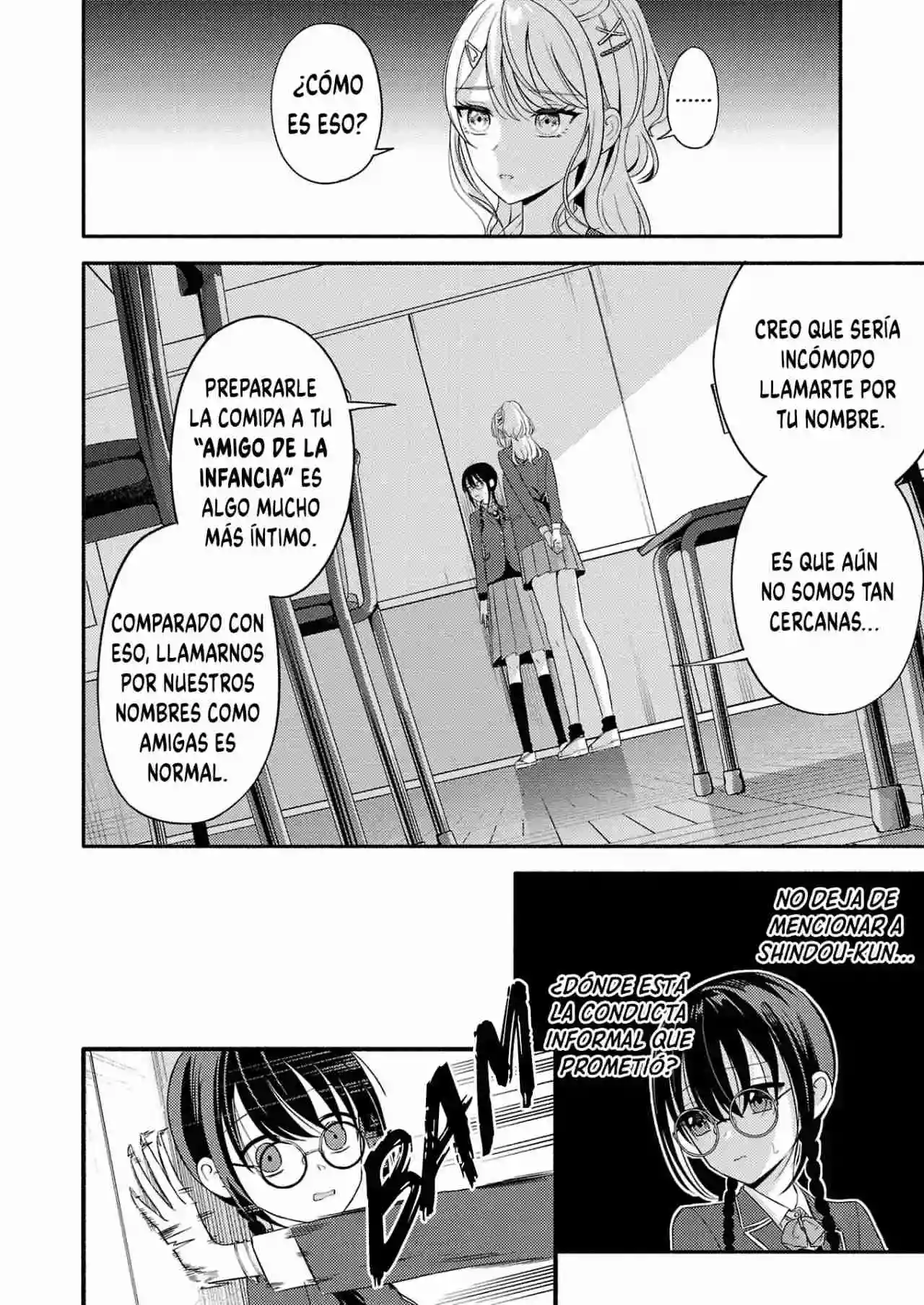 Soy una amiga de la infancia y quiero seguir siendo un personaje secundario, pero por alguna razón me convertí en el interés amoroso de la heroína Capitulo 4 page 22