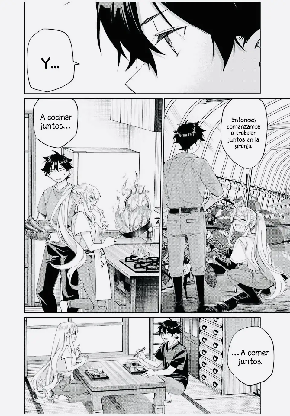 Tanbo de Hirotta Onna Kishi, Inaka de Ore no Yomeda to Omowareteiru Capitulo 42 page 6