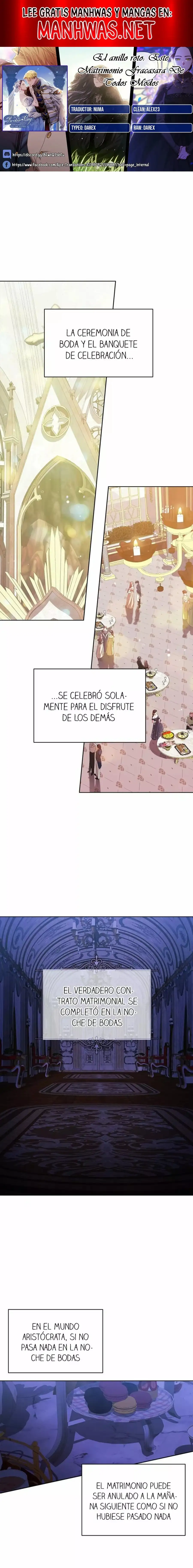 The Broken Ring: This Marriage Will Fail Anyway Capitulo 17 page 0