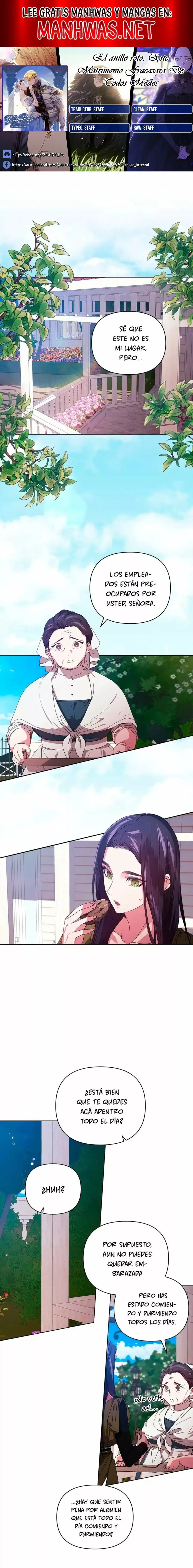 The Broken Ring: This Marriage Will Fail Anyway Capitulo 22 page 0
