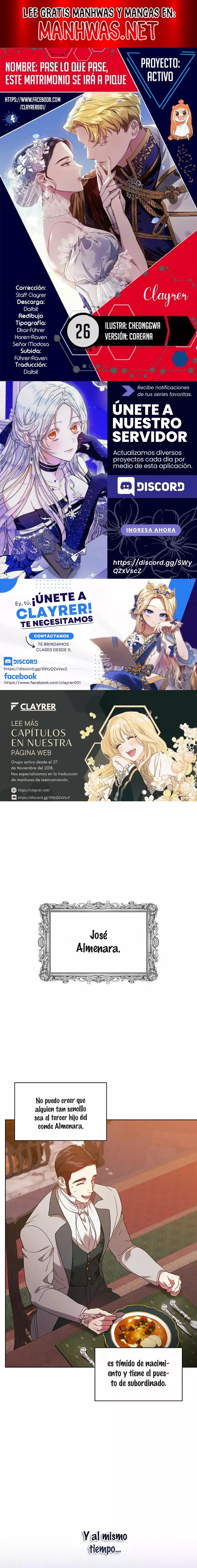The Broken Ring: This Marriage Will Fail Anyway Capitulo 26 page 0