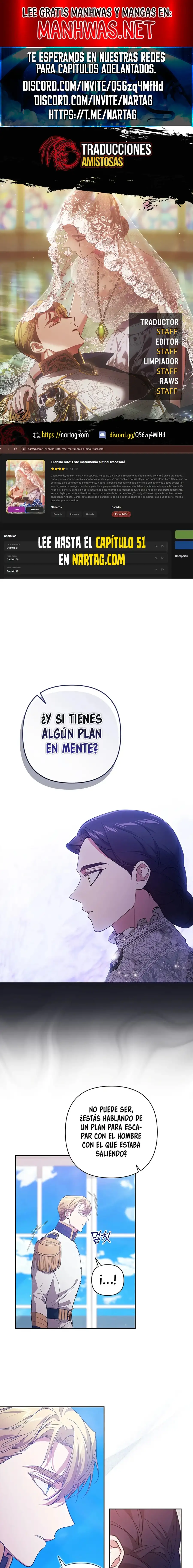 The Broken Ring: This Marriage Will Fail Anyway Capitulo 48 page 0