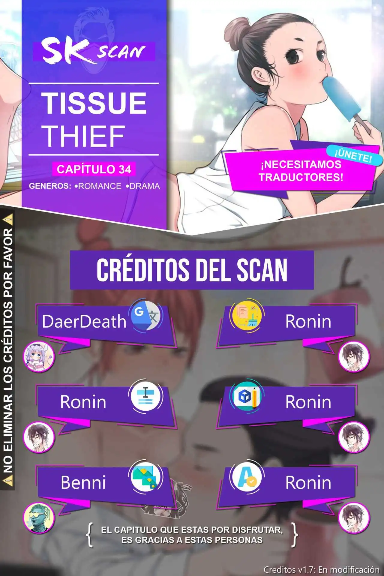 Tissue Thief Capitulo 34 page 0