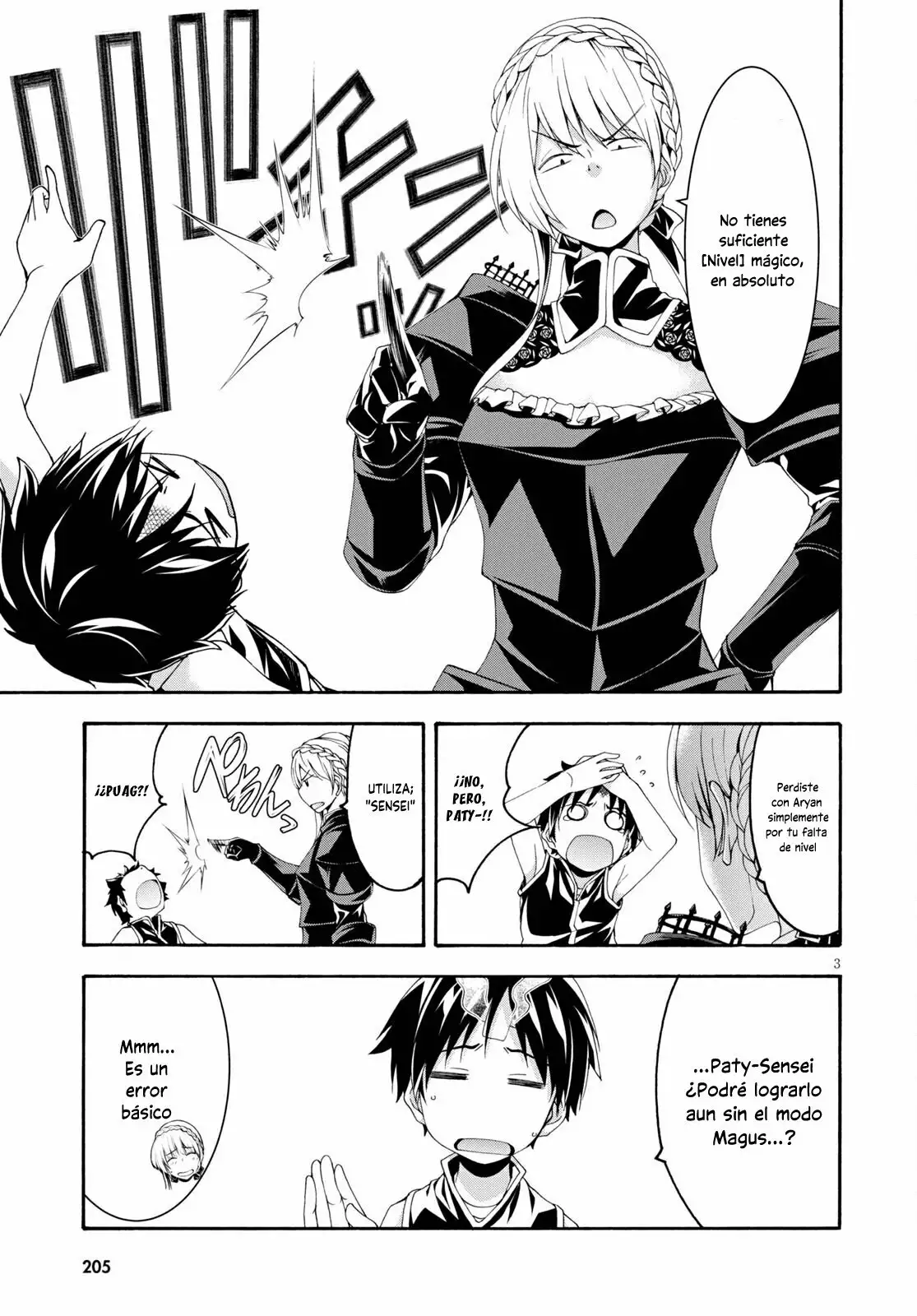 Trinity Seven: 7-Nin no Mahoutsukai Capitulo 127 page 3