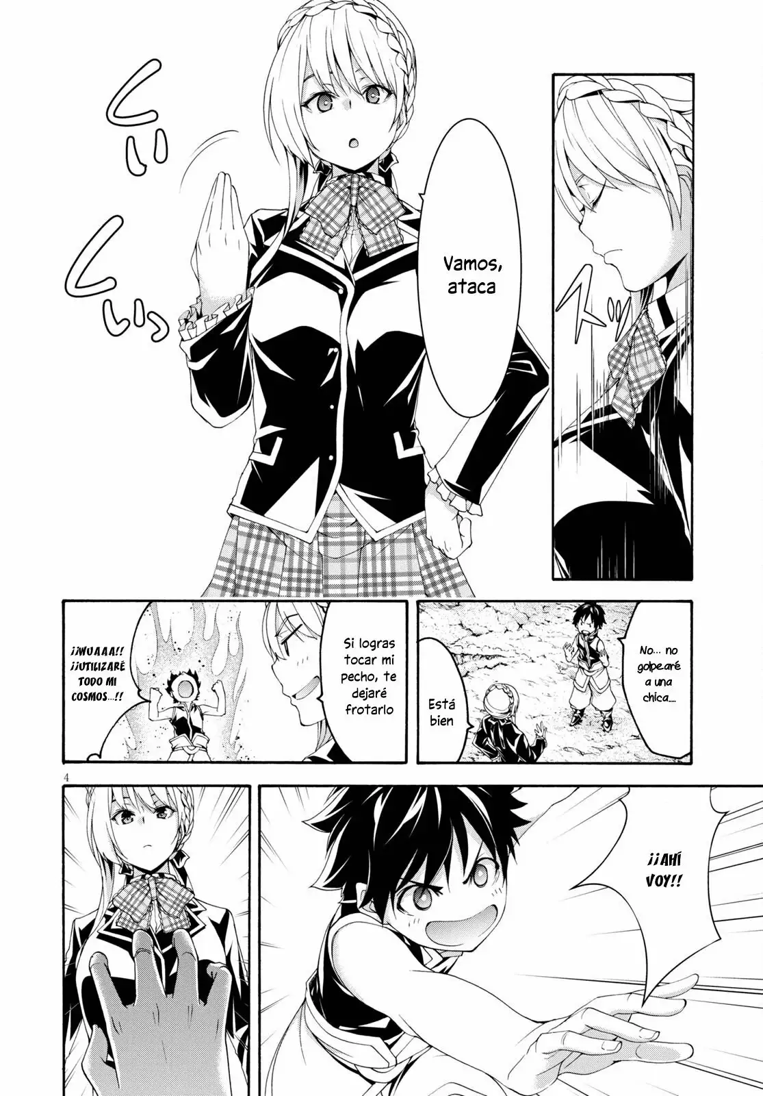 Trinity Seven: 7-Nin no Mahoutsukai Capitulo 127 page 4