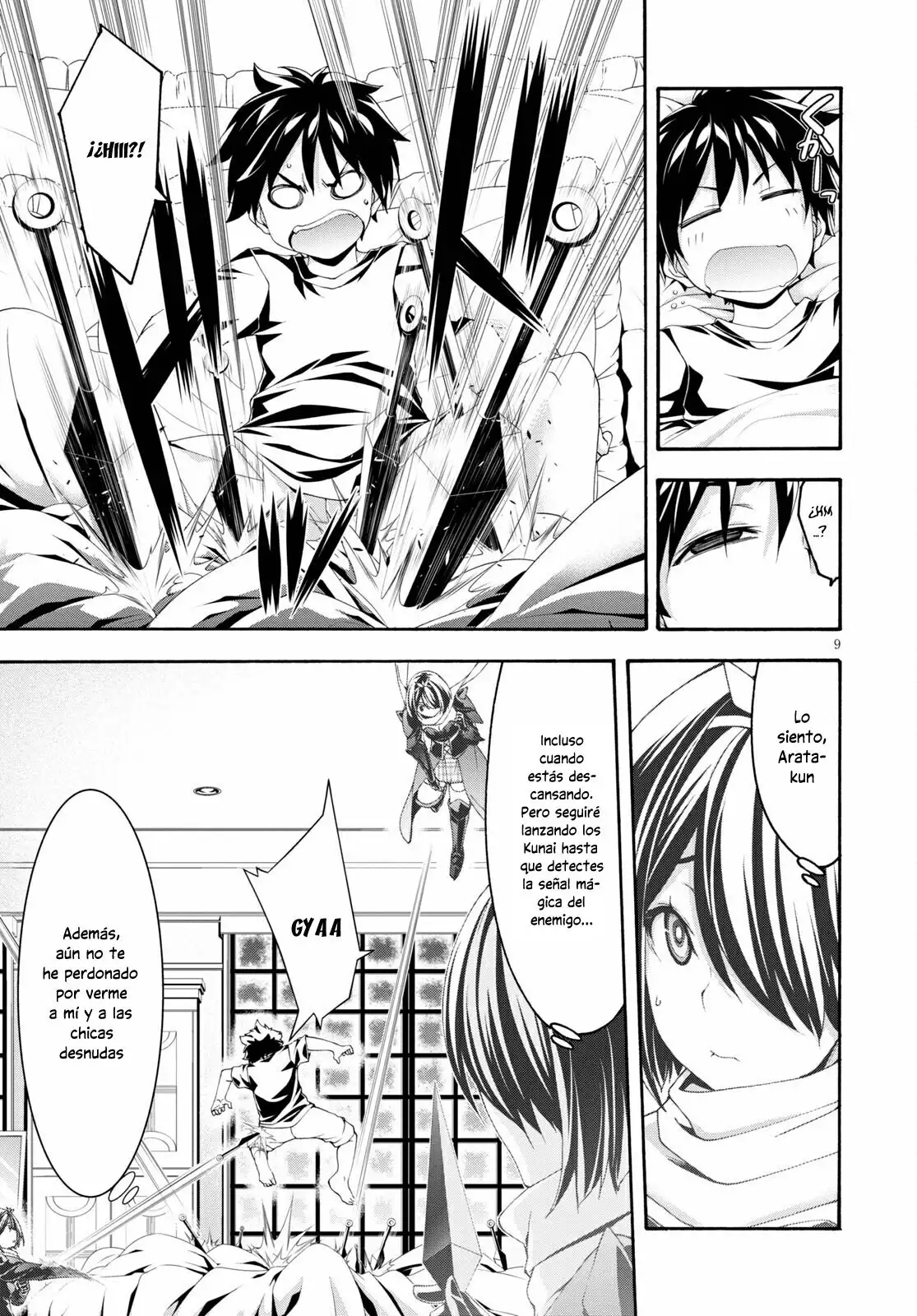 Trinity Seven: 7-Nin no Mahoutsukai Capitulo 127 page 9