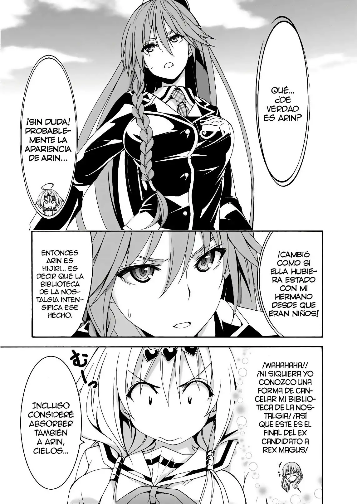 Trinity Seven: 7-Nin no Mahoutsukai Capitulo 91 page 9