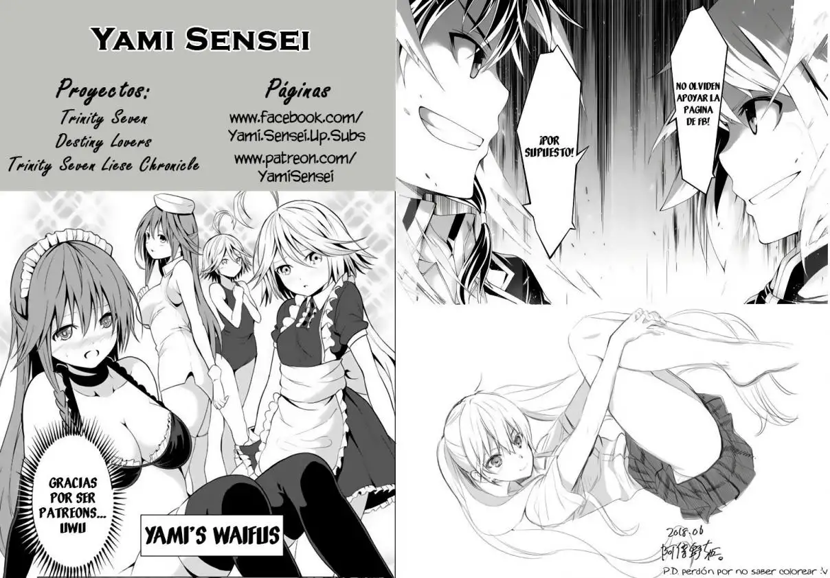 Trinity Seven: 7-Nin no Mahoutsukai Capitulo 91 page 40