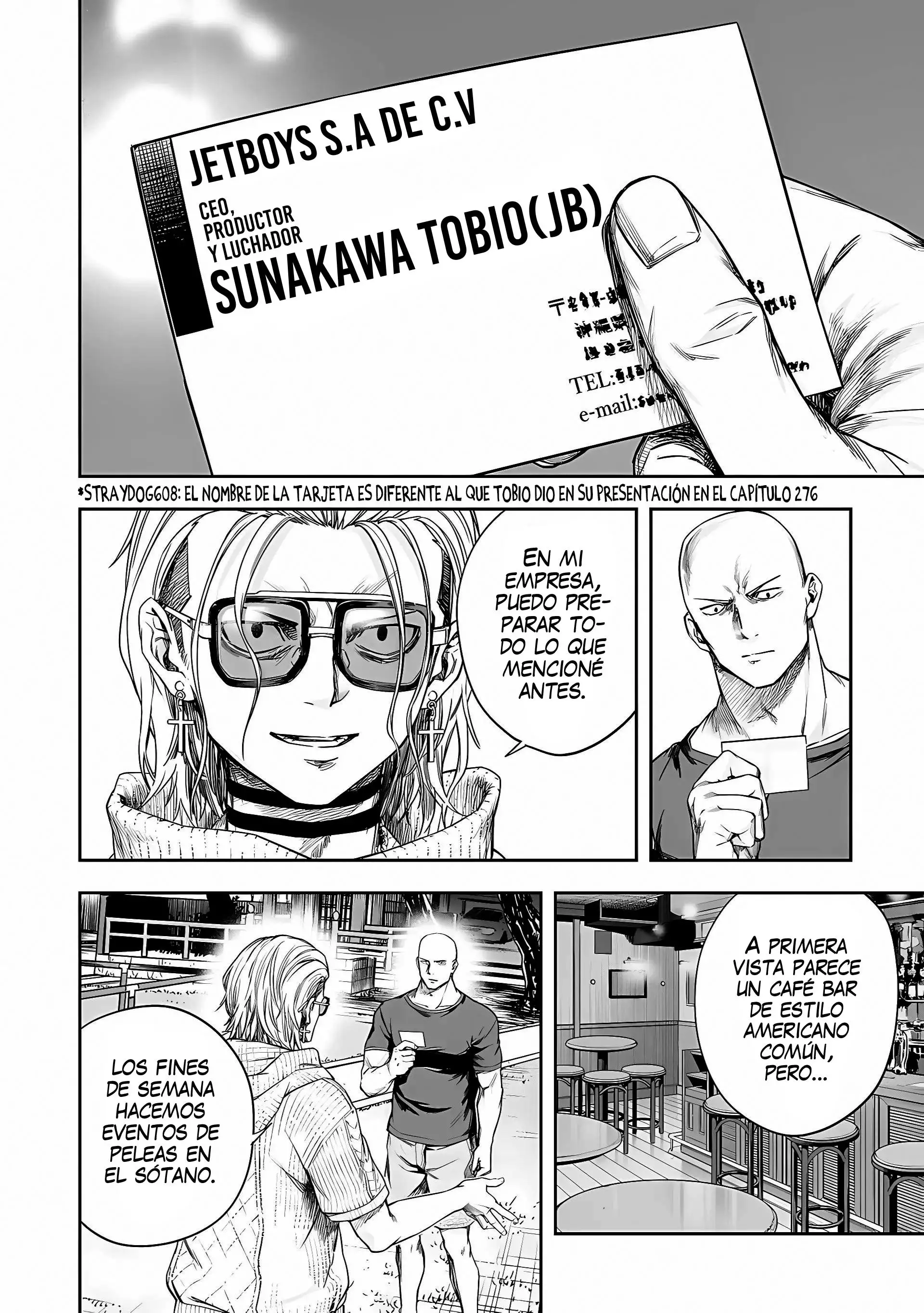 TSUYOSHI: Aquel contra quien nadie puede ganar Capitulo 280 page 11