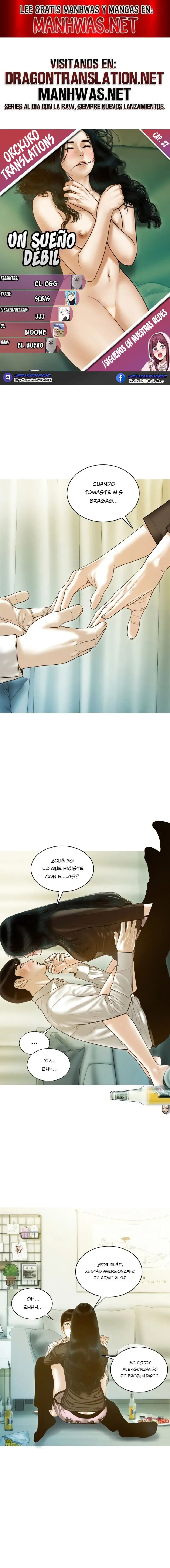 Un Sueño Debil Capitulo 27 page 0