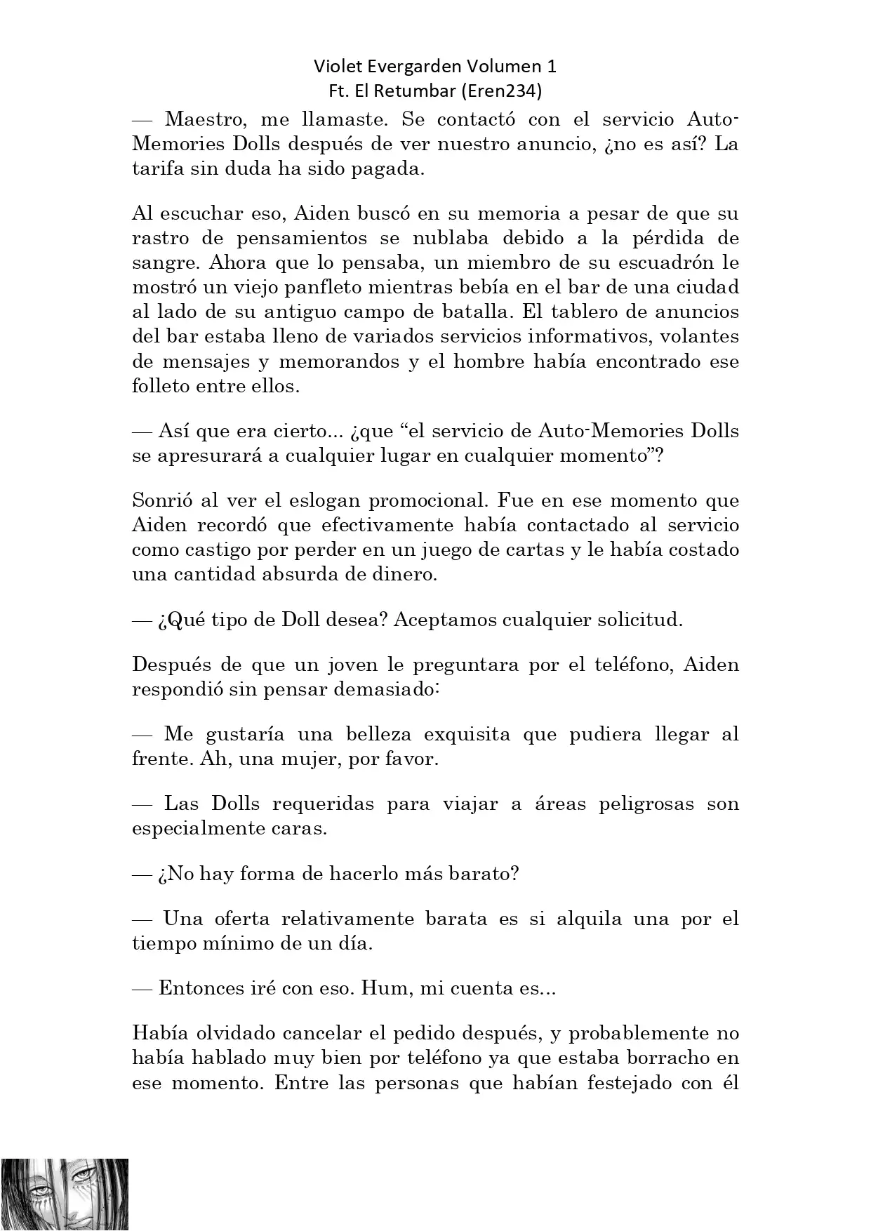 Violet Evergarden Capitulo 3.2 page 3