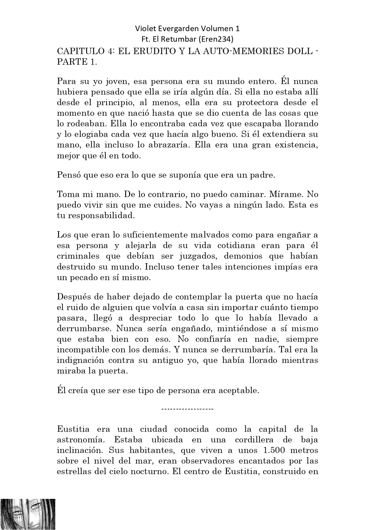 Violet Evergarden Capitulo 4 page 0