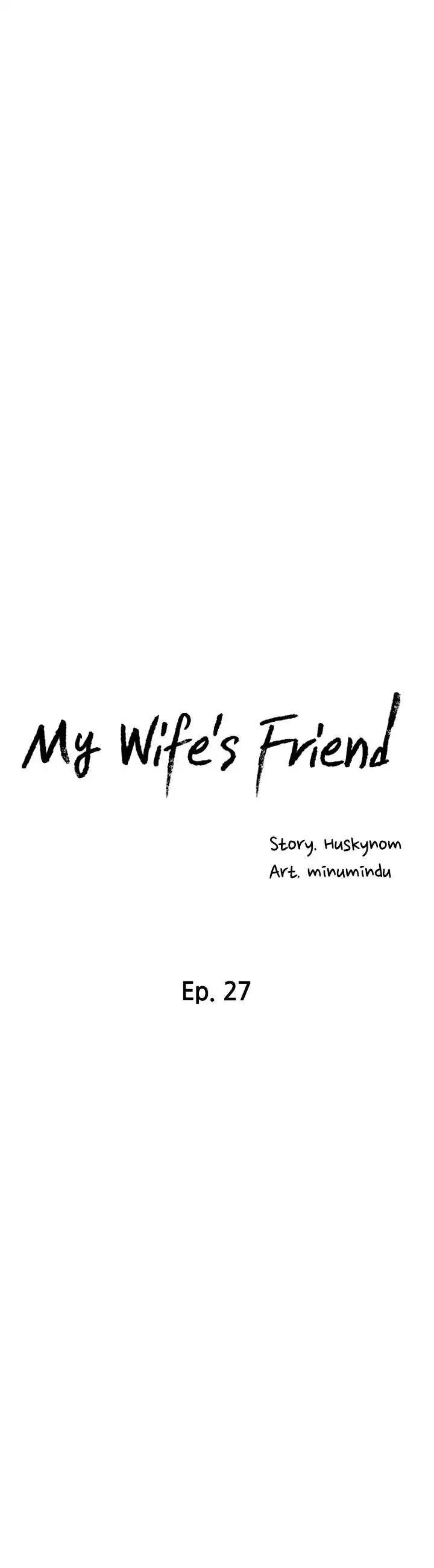 Wifes Friend Capitulo 27 page 1