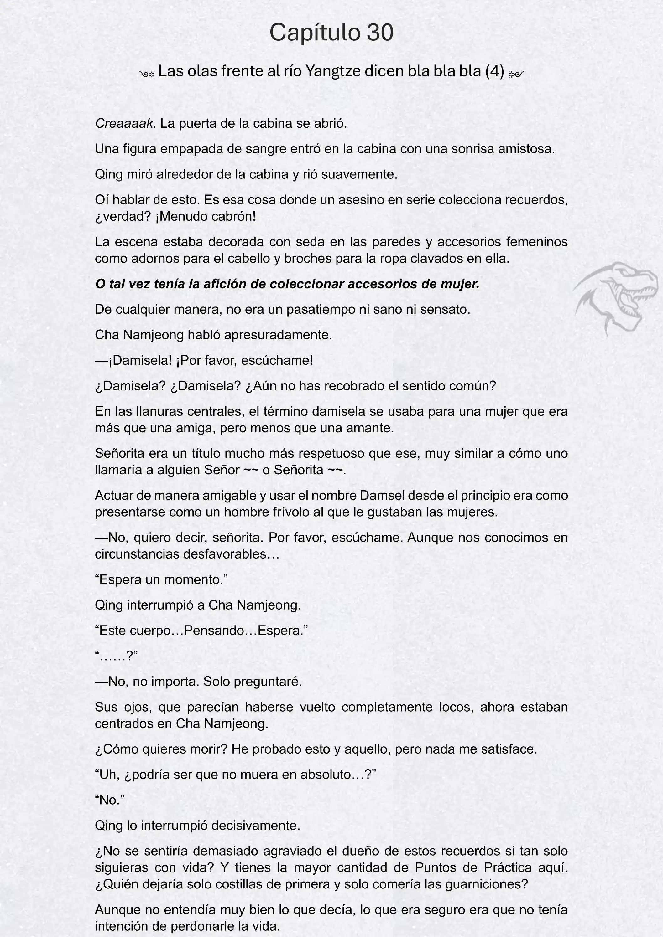 Yo soy la perra loca de este Murim Capitulo 30 page 1