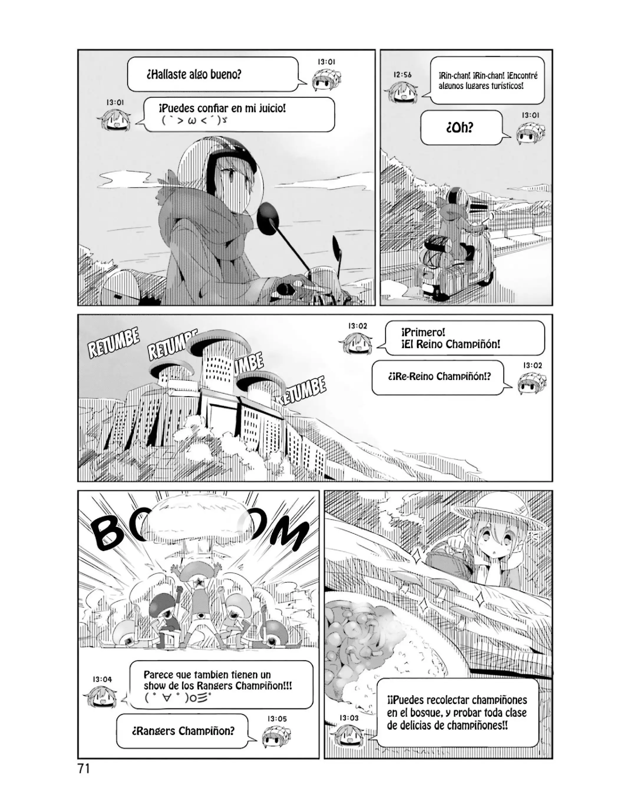 Yuru camp Capitulo 16 page 9