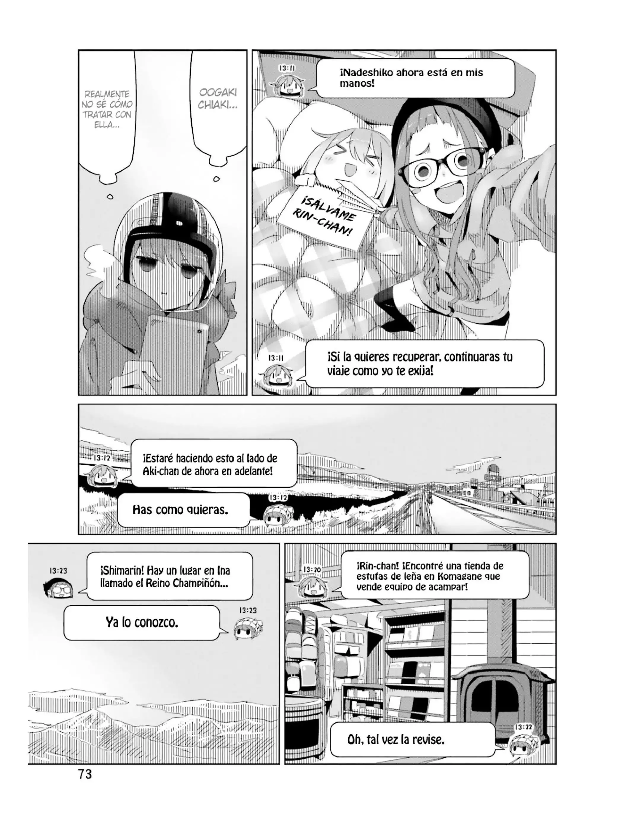 Yuru camp Capitulo 16 page 11