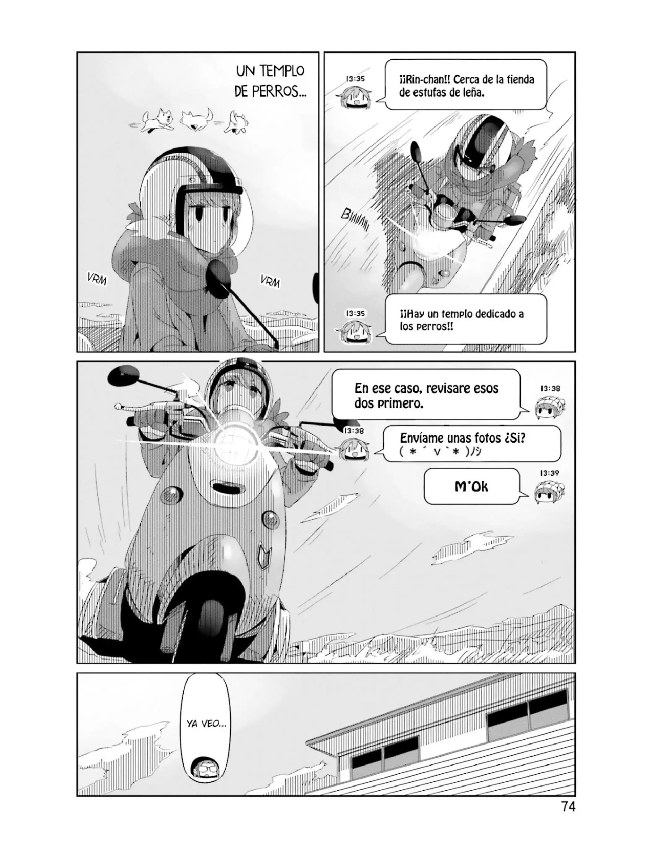 Yuru camp Capitulo 16 page 12