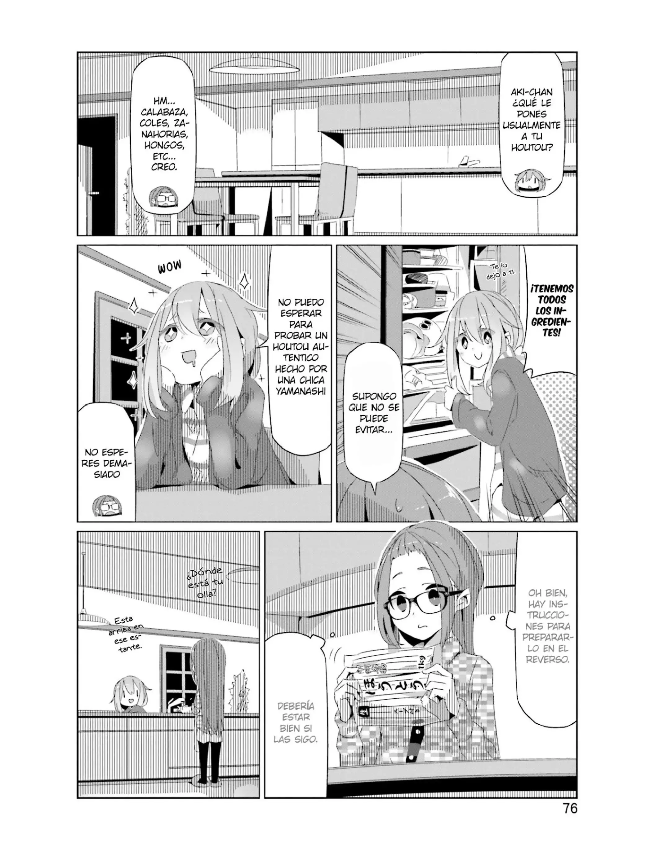 Yuru camp Capitulo 16 page 14