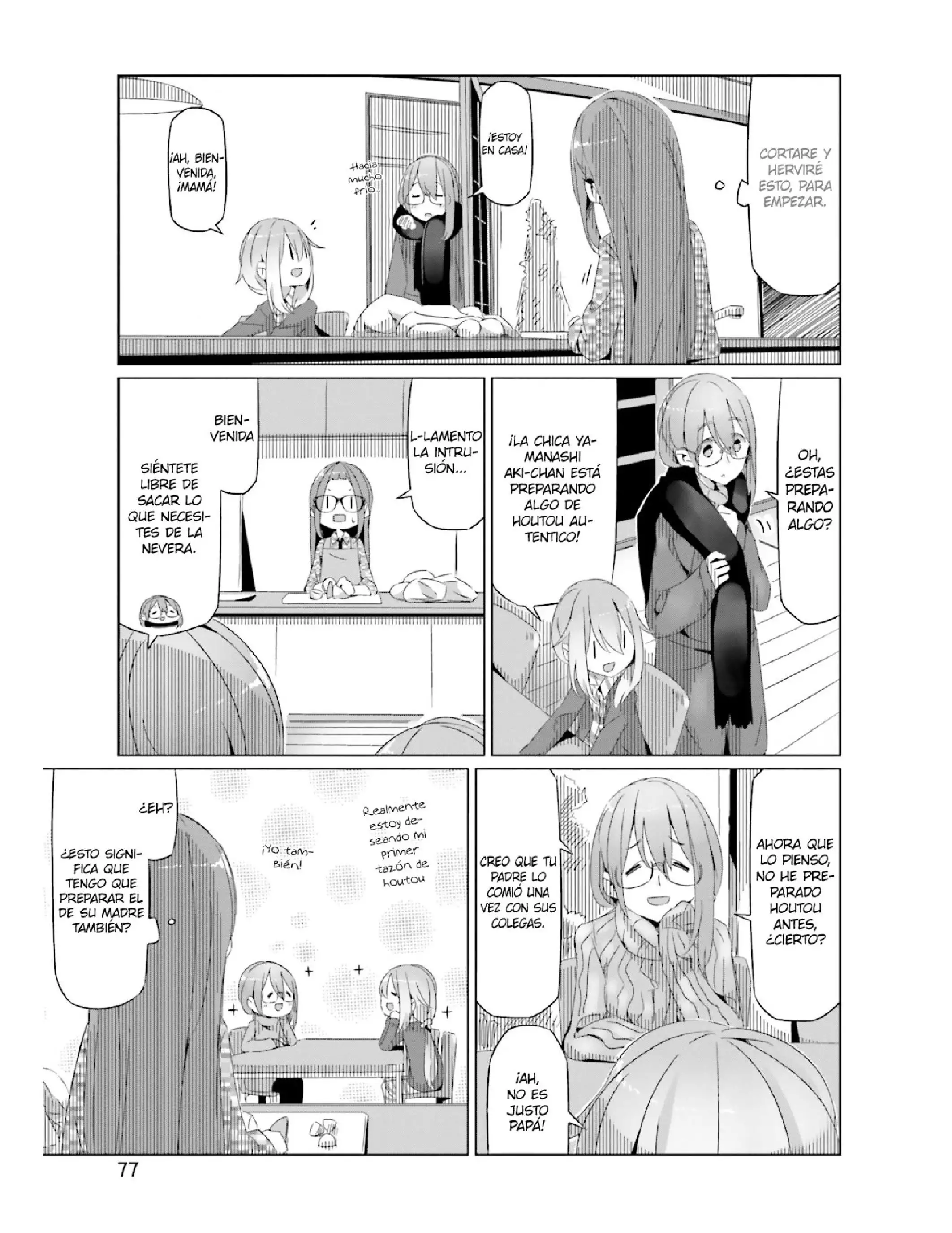 Yuru camp Capitulo 16 page 15