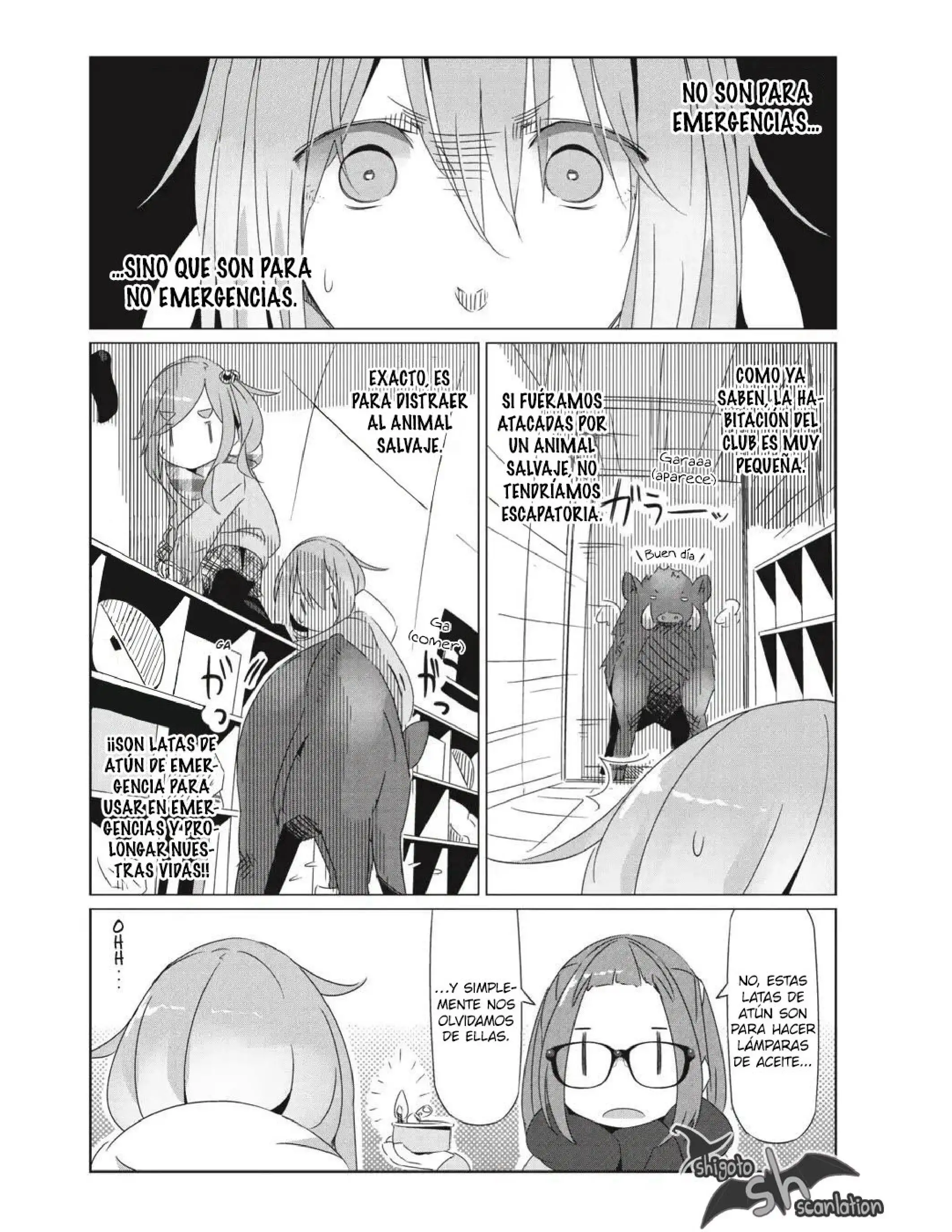 Yuru camp Capitulo 23.5 page 1