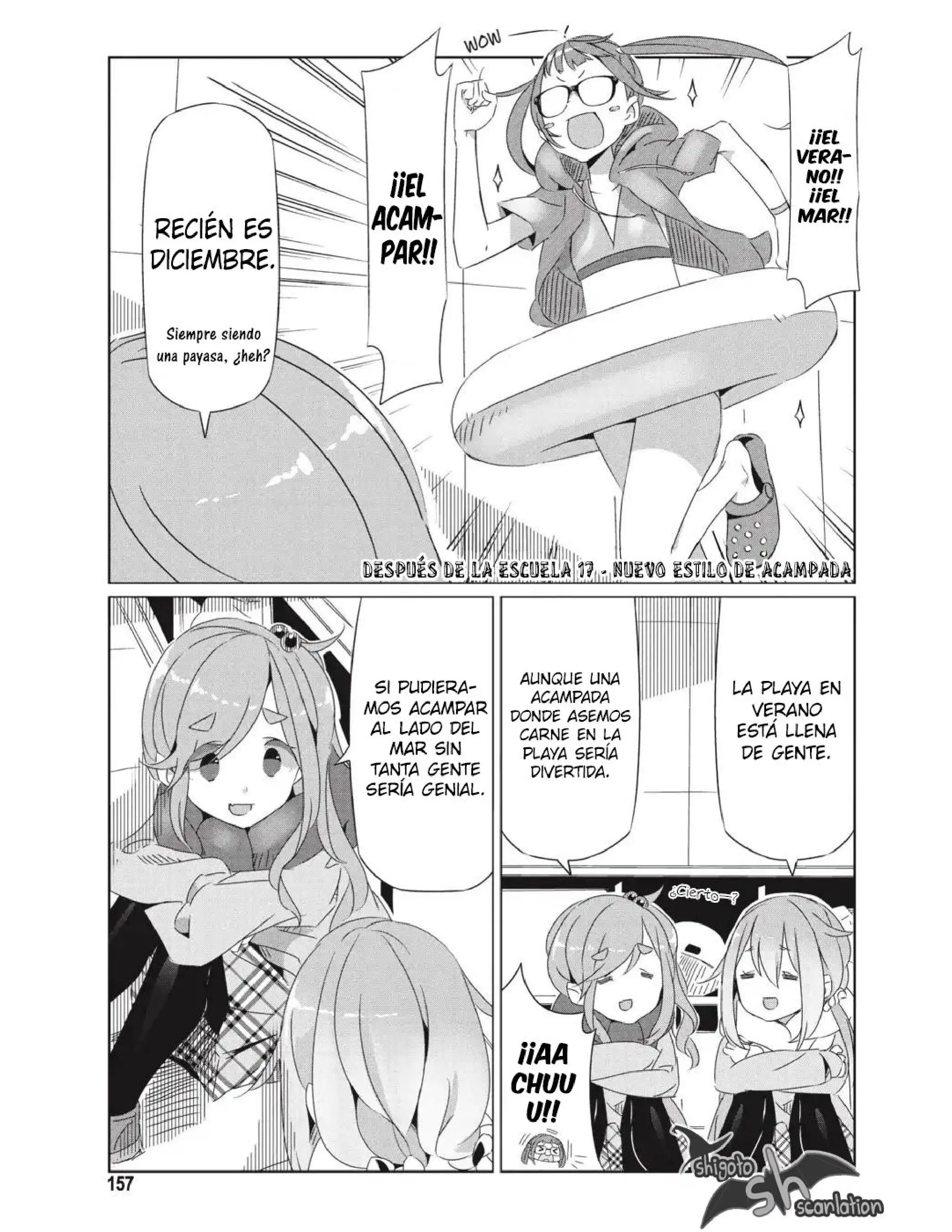 Yuru camp Capitulo 23.5 page 8