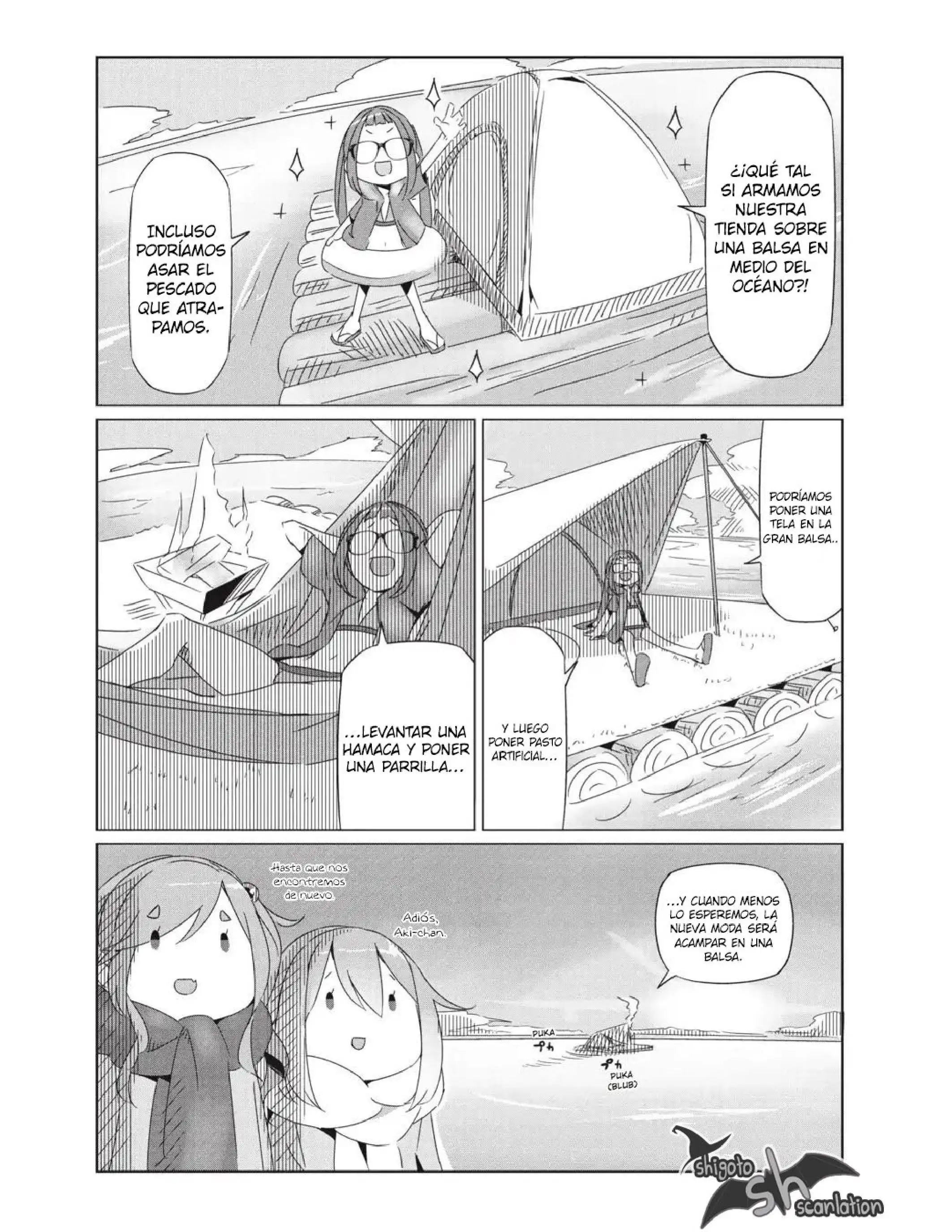 Yuru camp Capitulo 23.5 page 9
