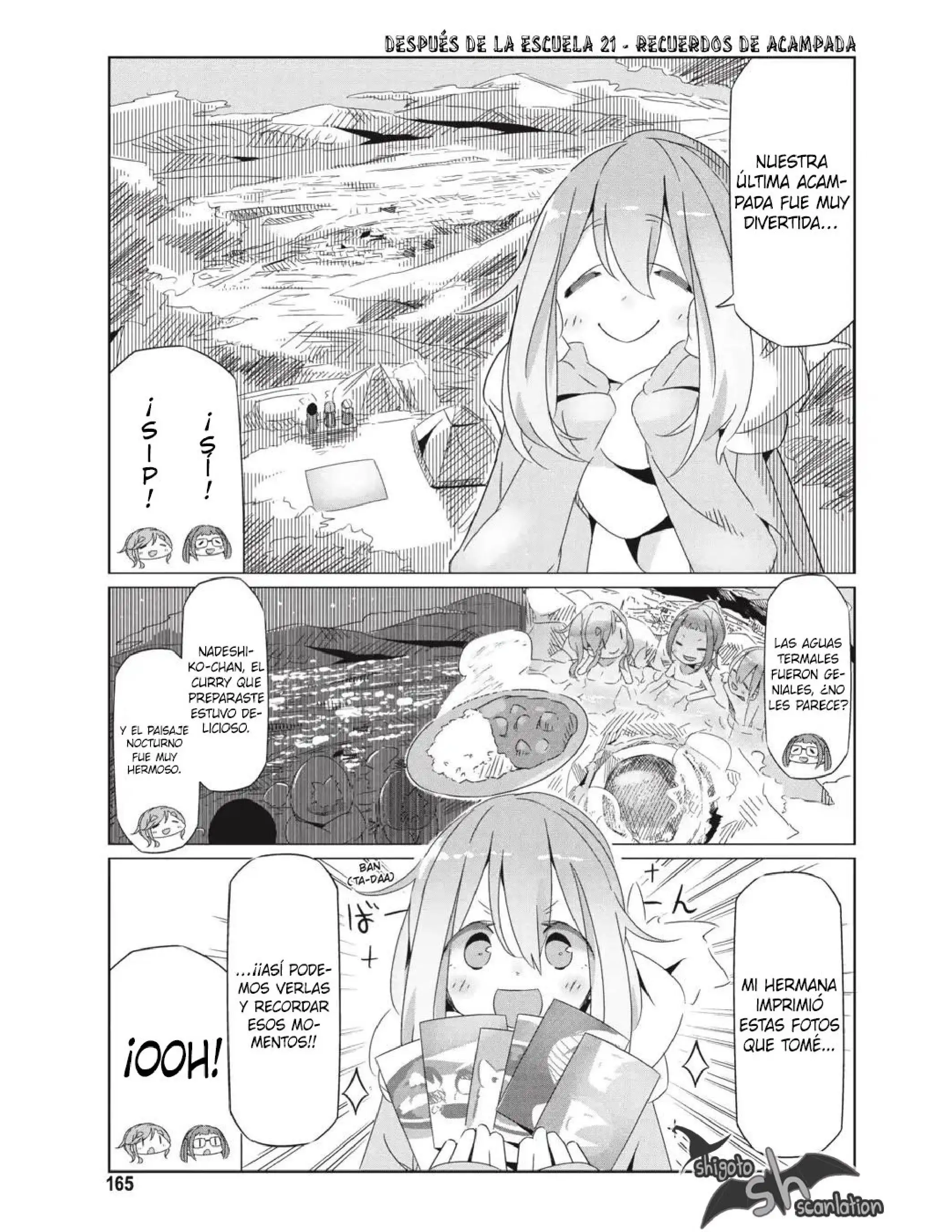 Yuru camp Capitulo 23.5 page 16