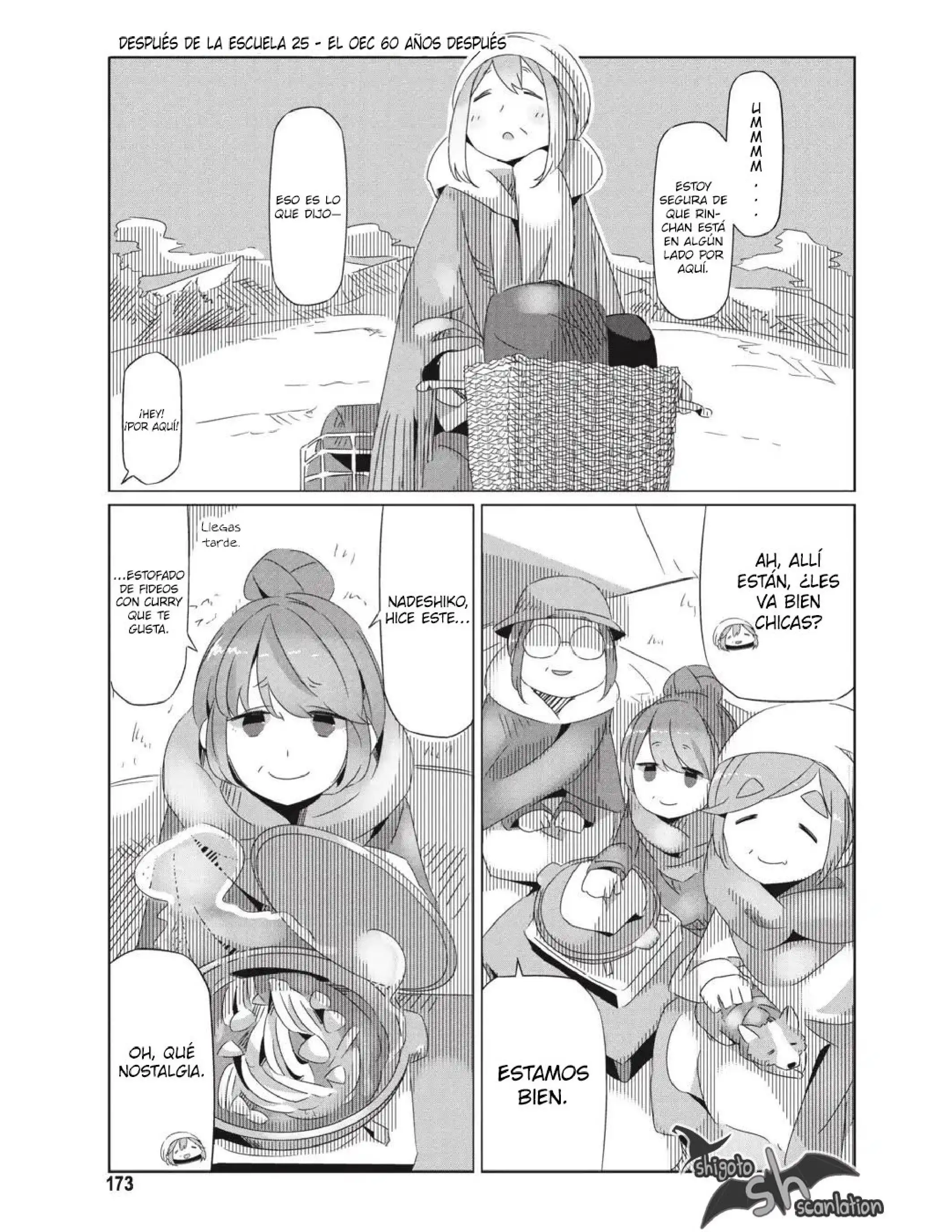 Yuru camp Capitulo 23.5 page 24