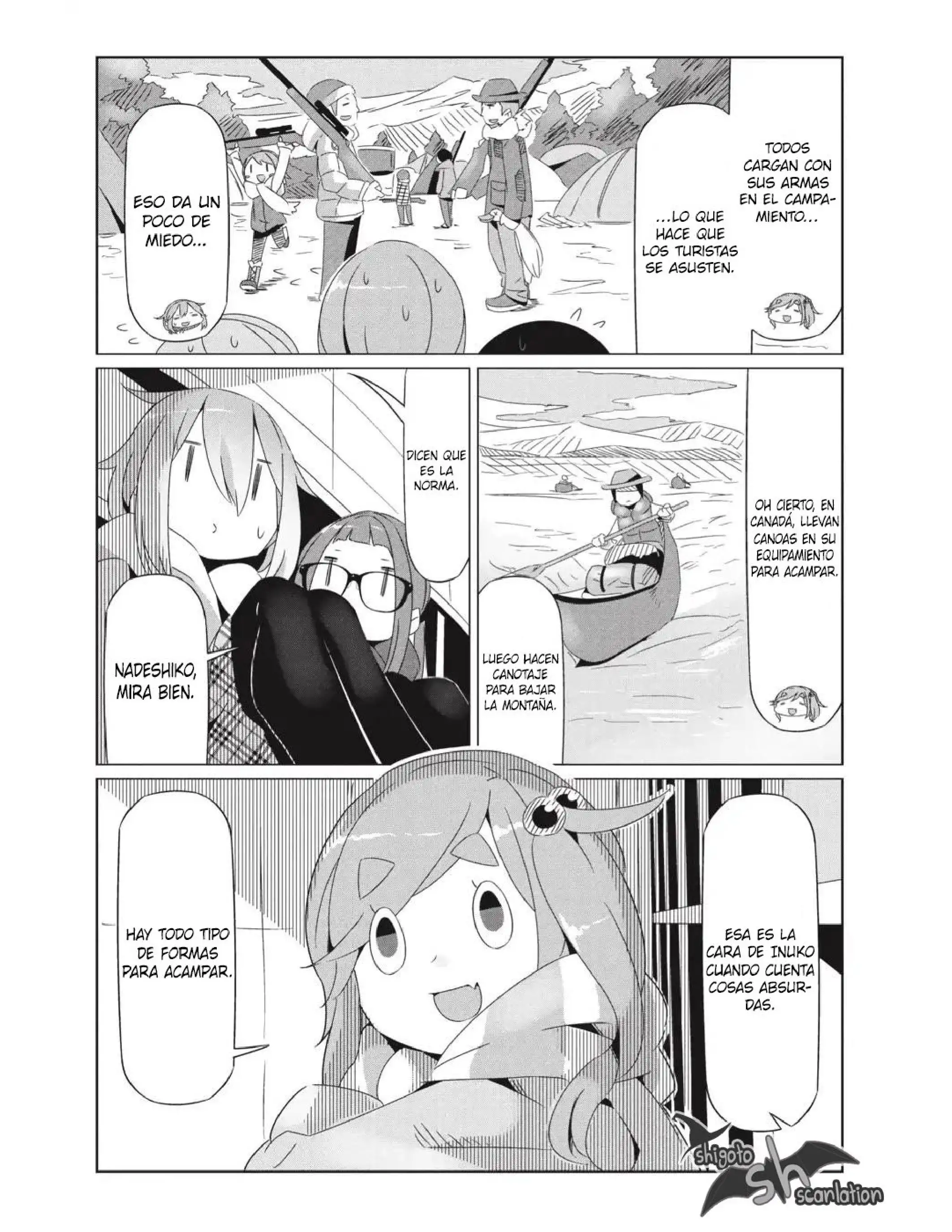 Yuru camp Capitulo 23.5 page 27
