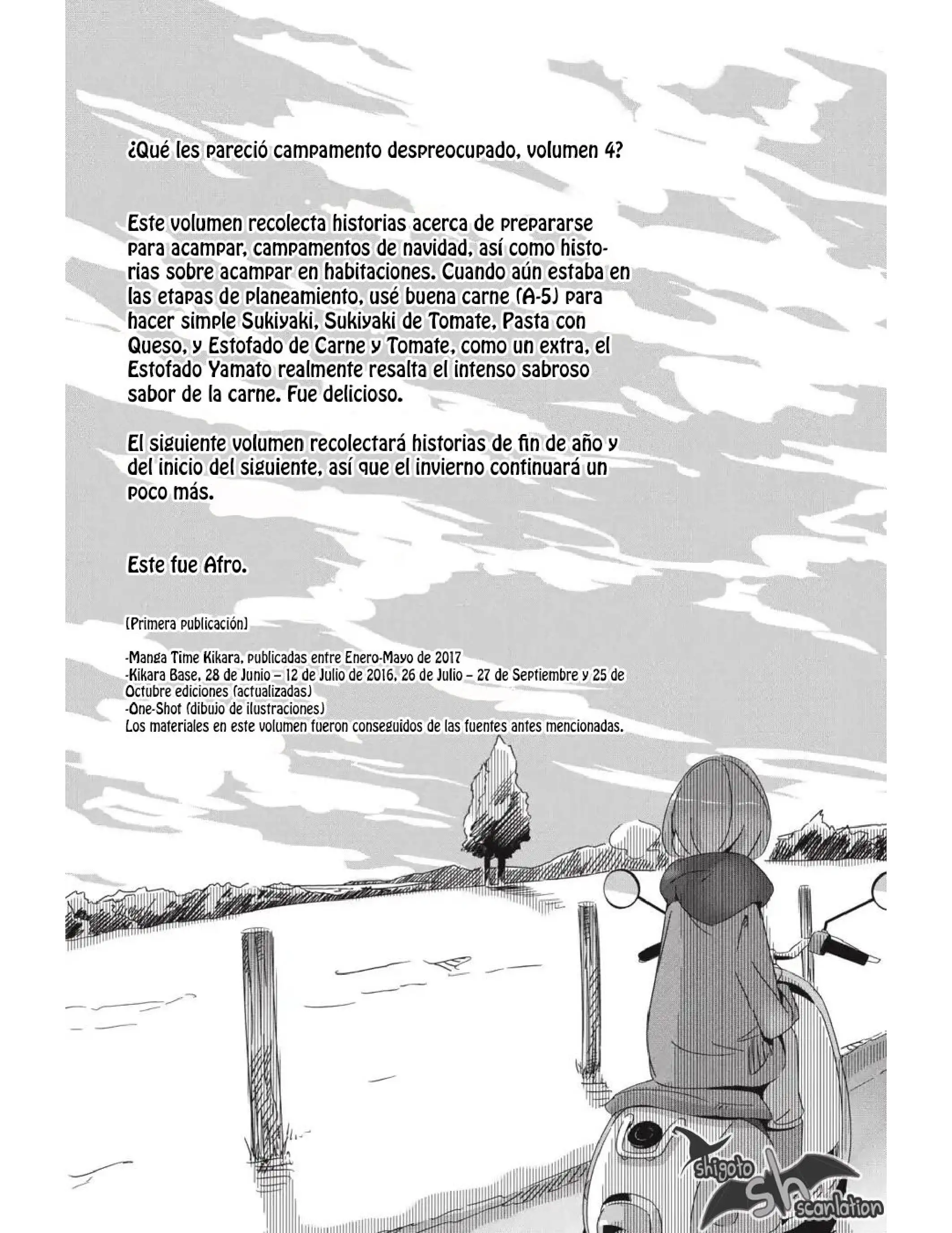 Yuru camp Capitulo 23.5 page 28