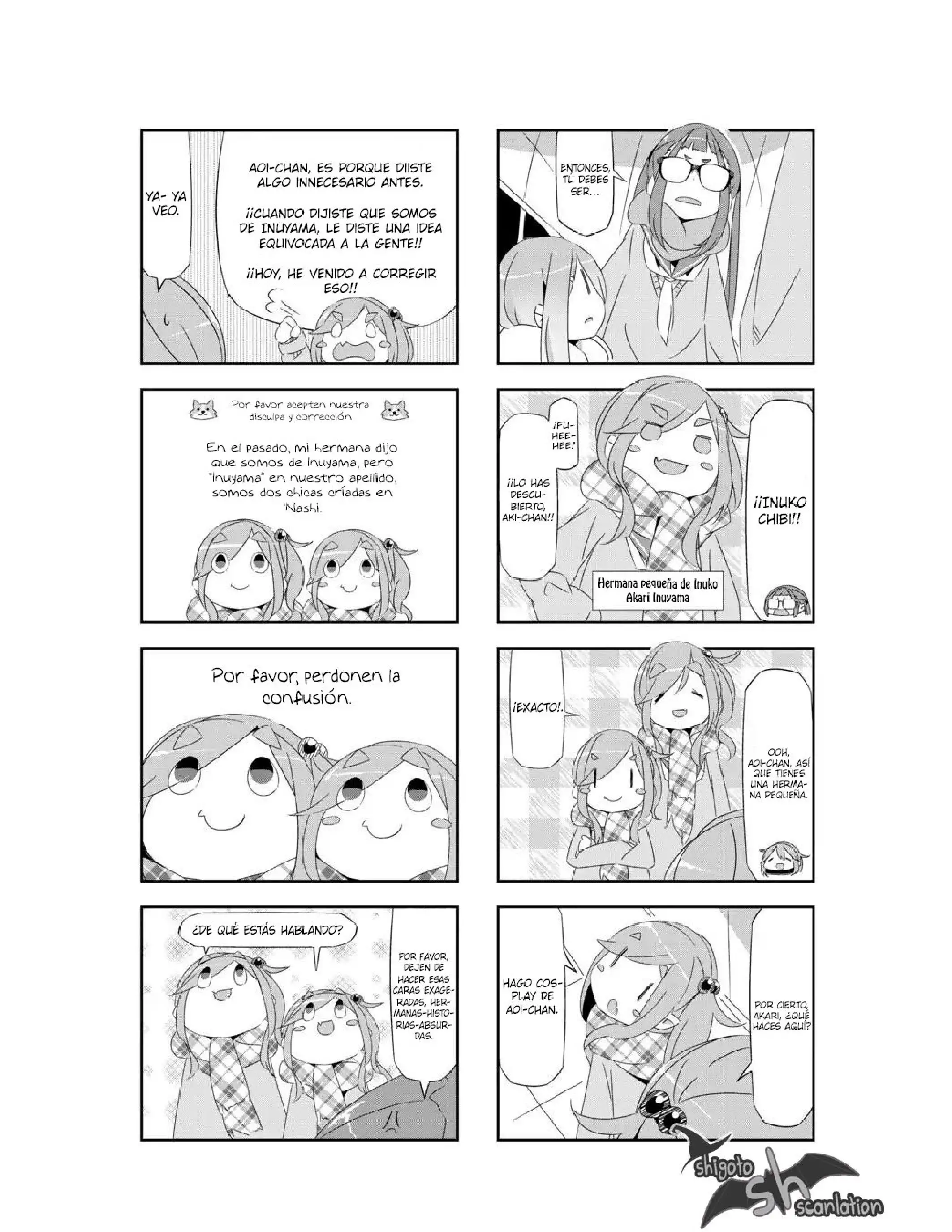 Yuru camp Capitulo 23.5 page 30