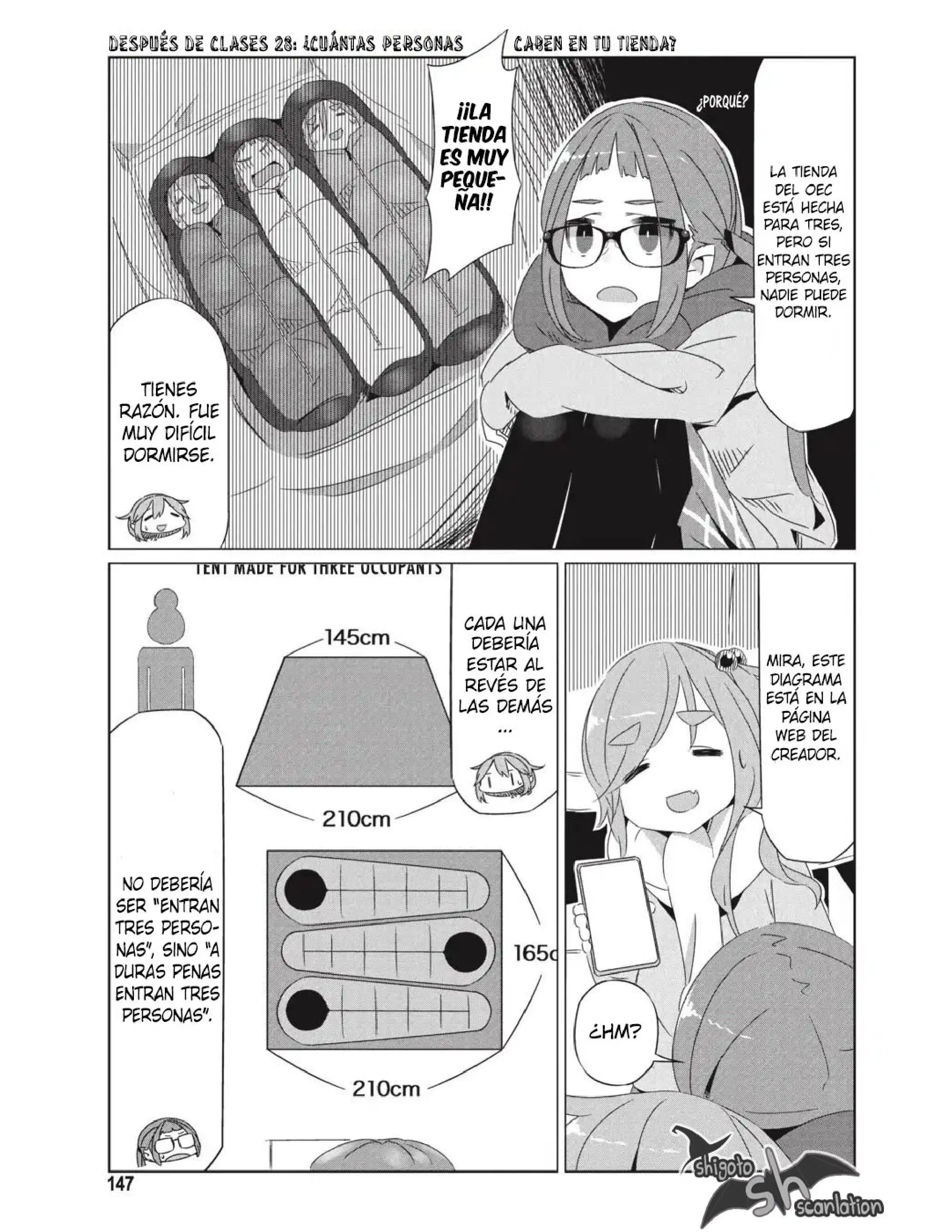 Yuru camp Capitulo 28.5 page 2