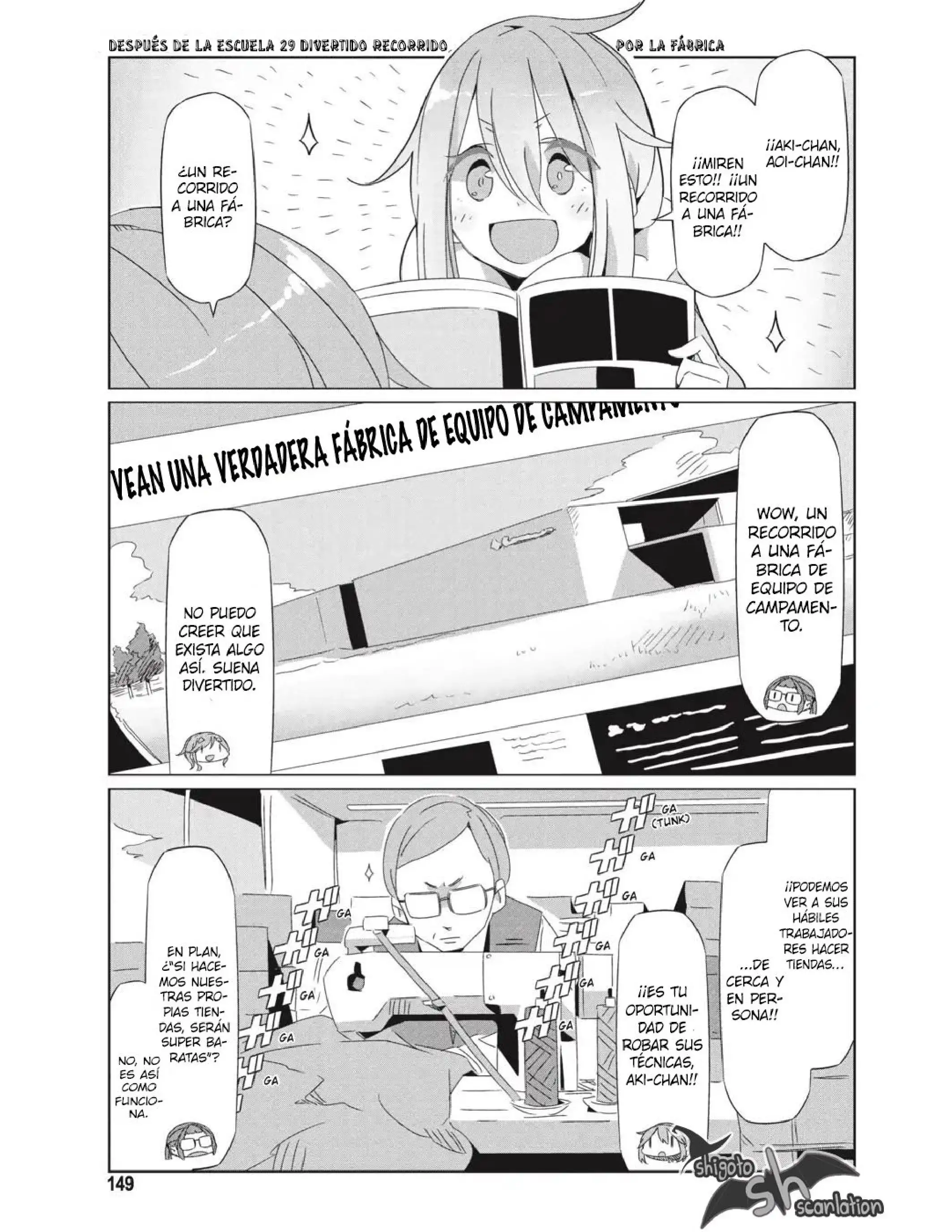 Yuru camp Capitulo 28.5 page 4