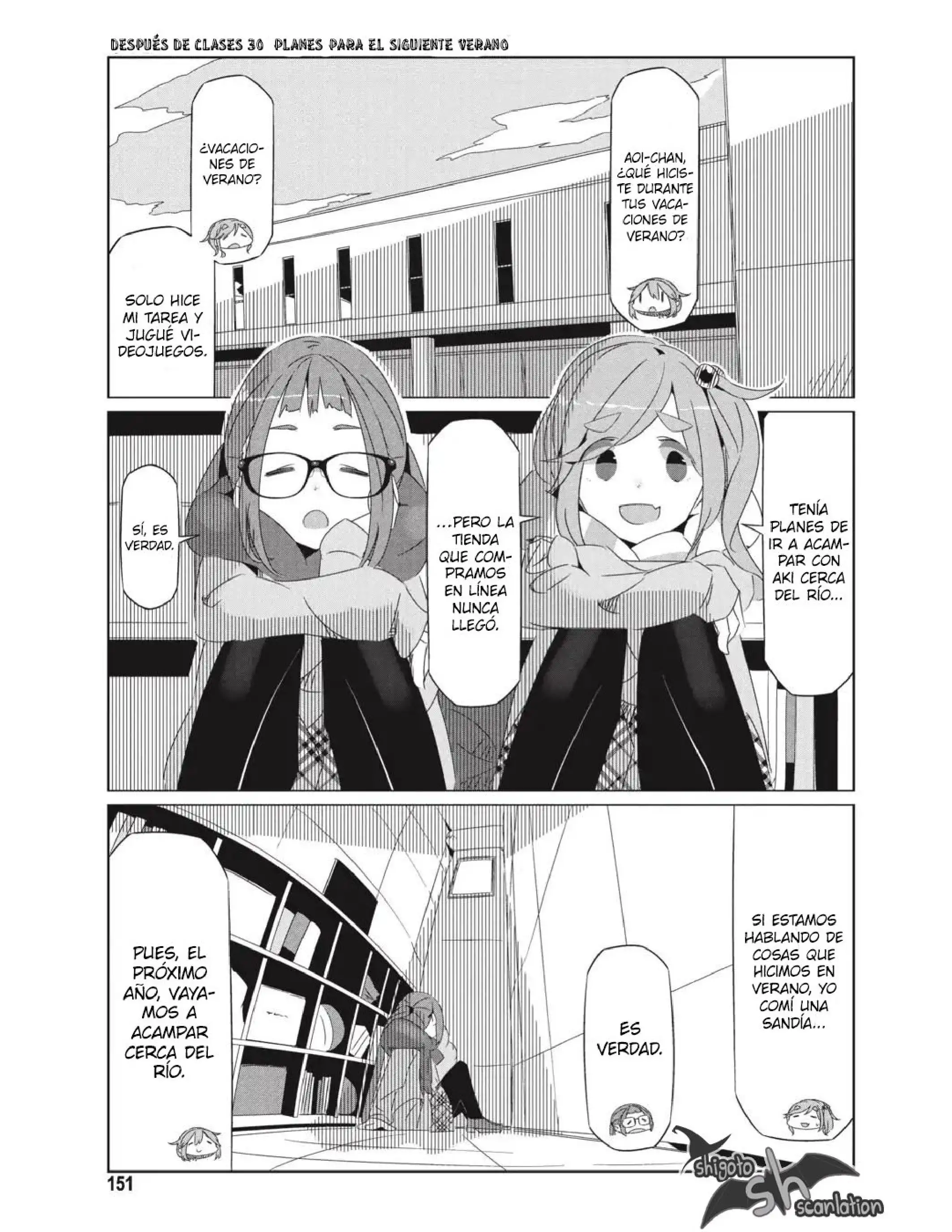 Yuru camp Capitulo 28.5 page 6
