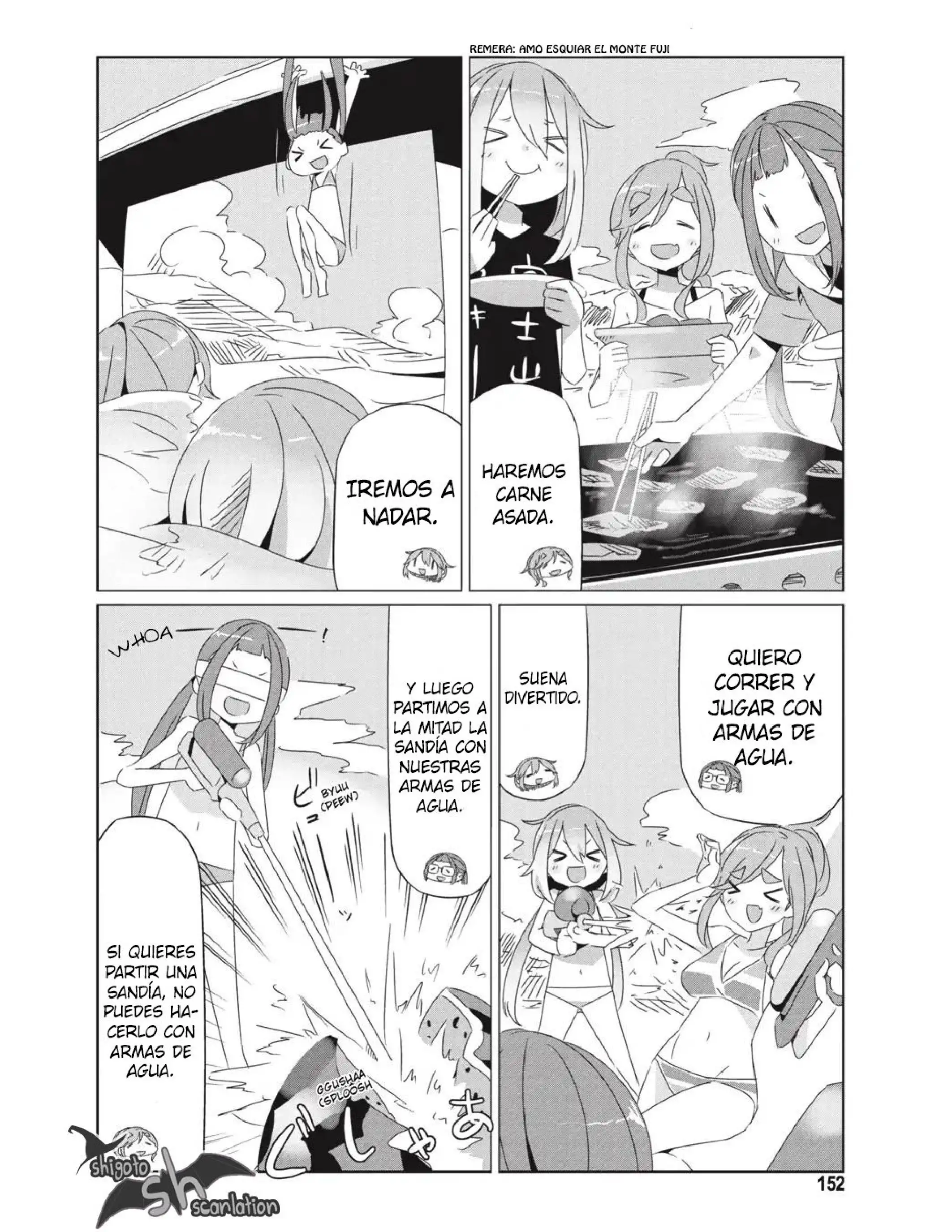Yuru camp Capitulo 28.5 page 7