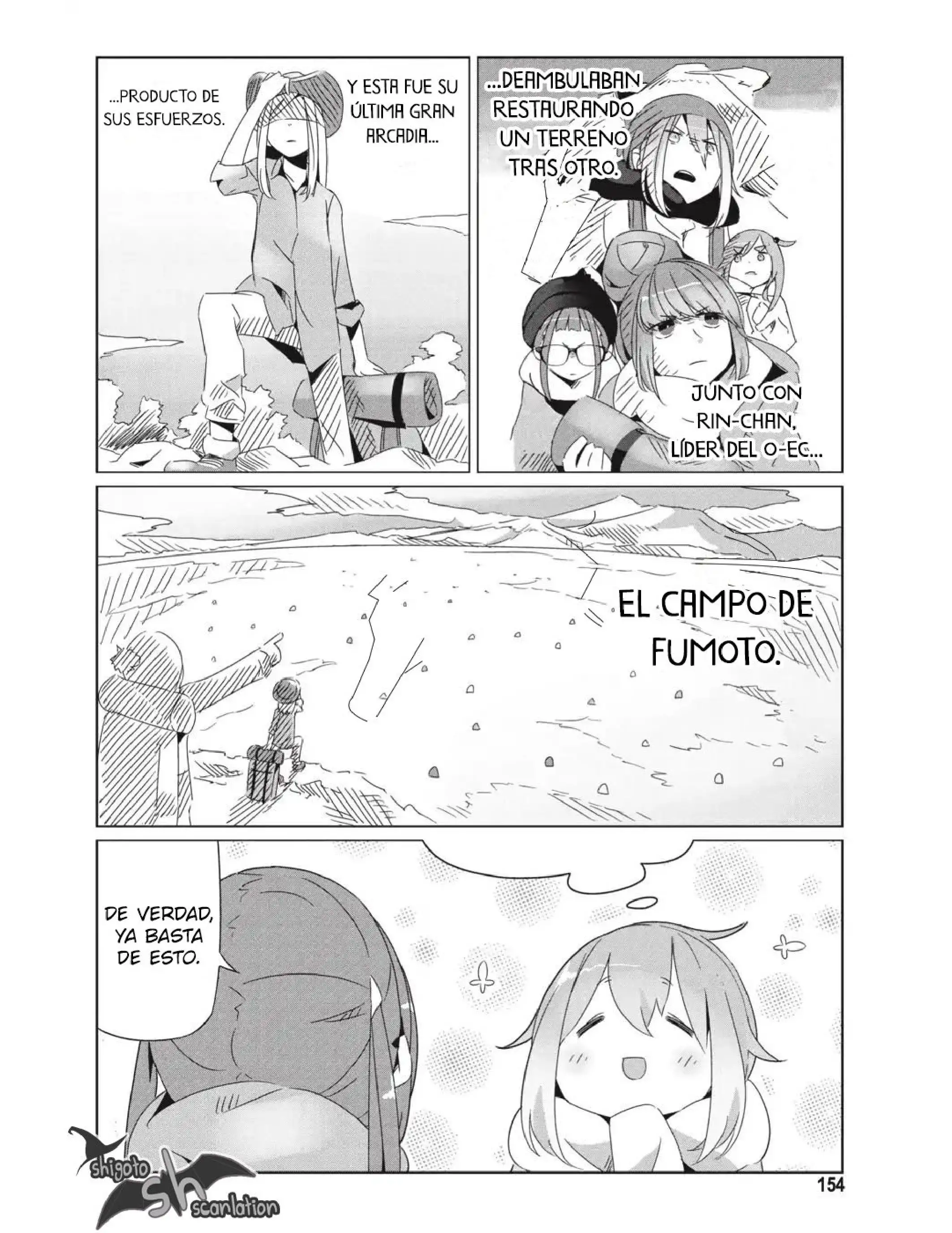 Yuru camp Capitulo 28.5 page 9