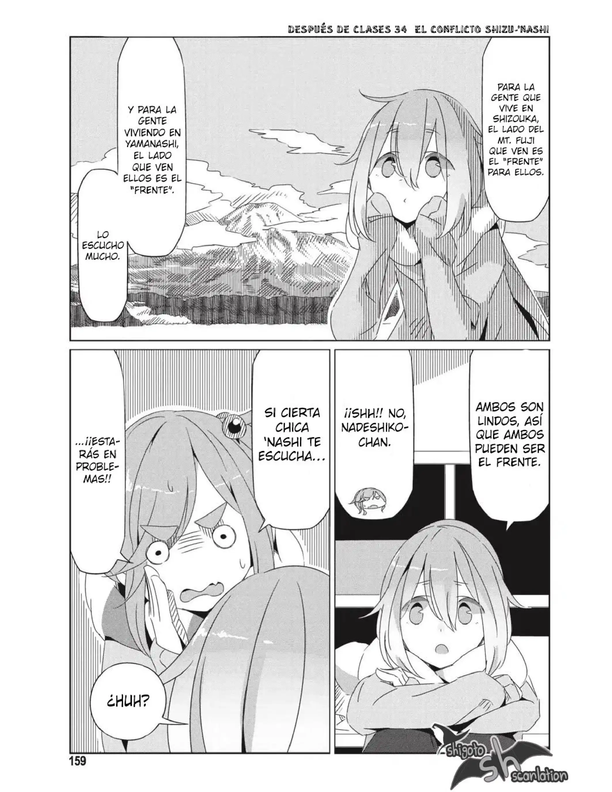Yuru camp Capitulo 28.5 page 14