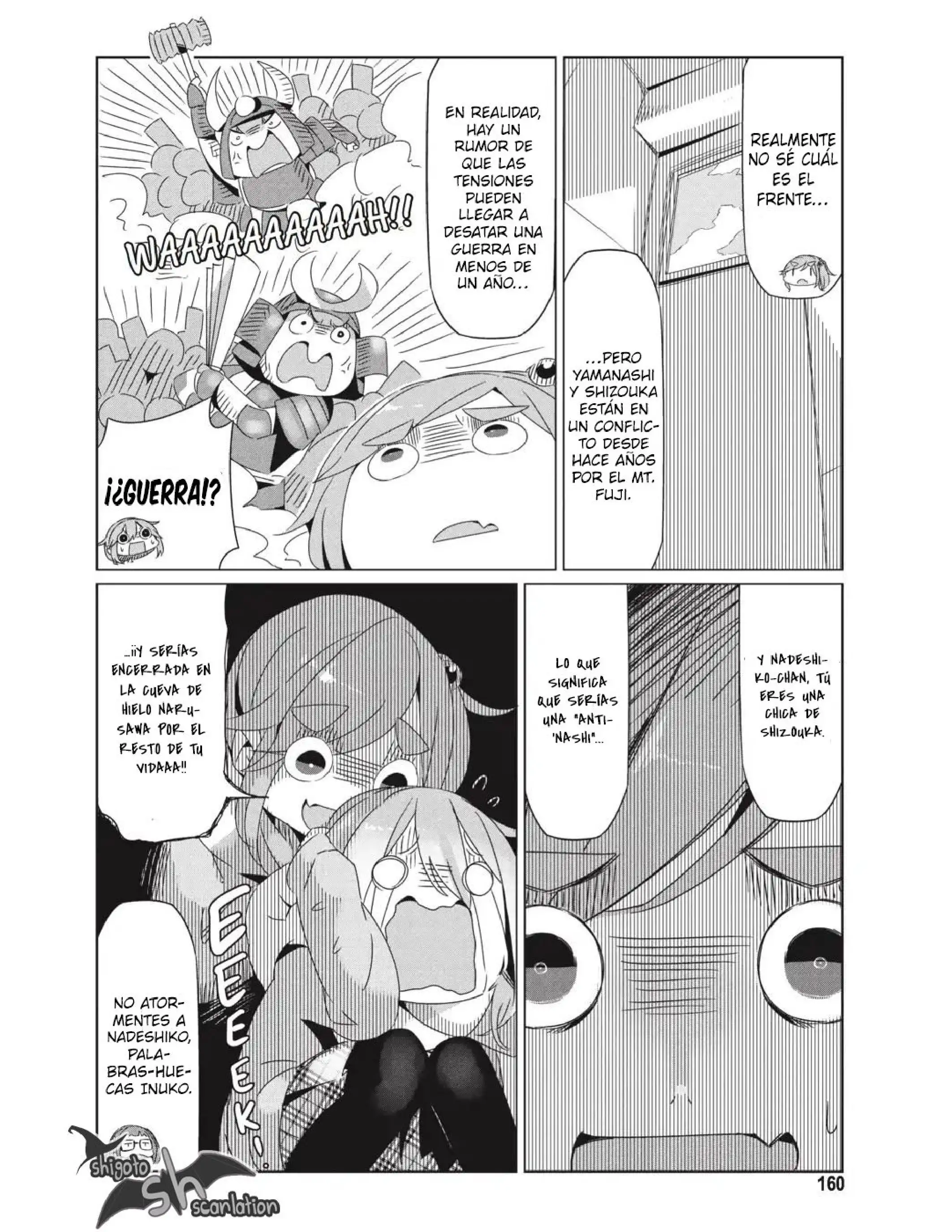 Yuru camp Capitulo 28.5 page 15