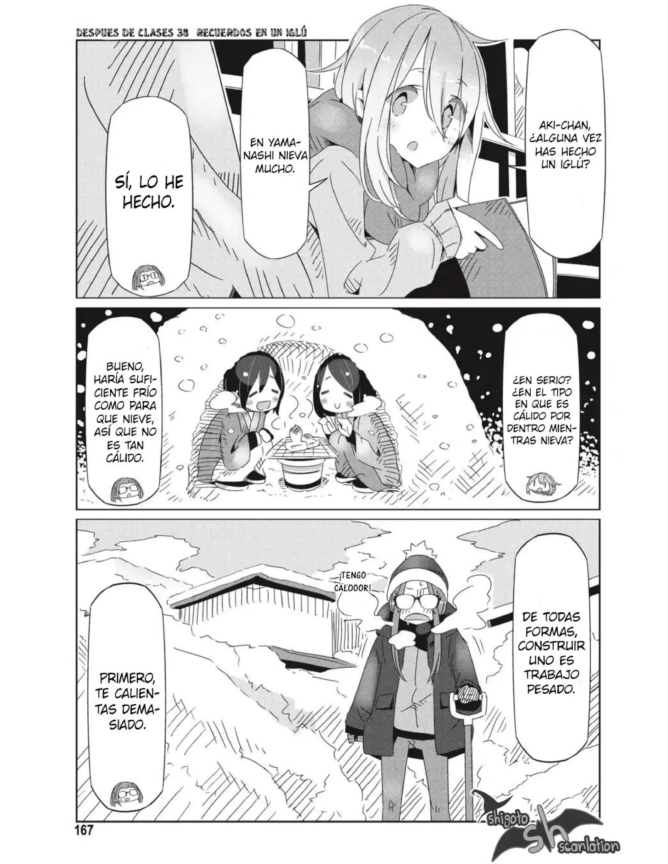 Yuru camp Capitulo 28.5 page 22