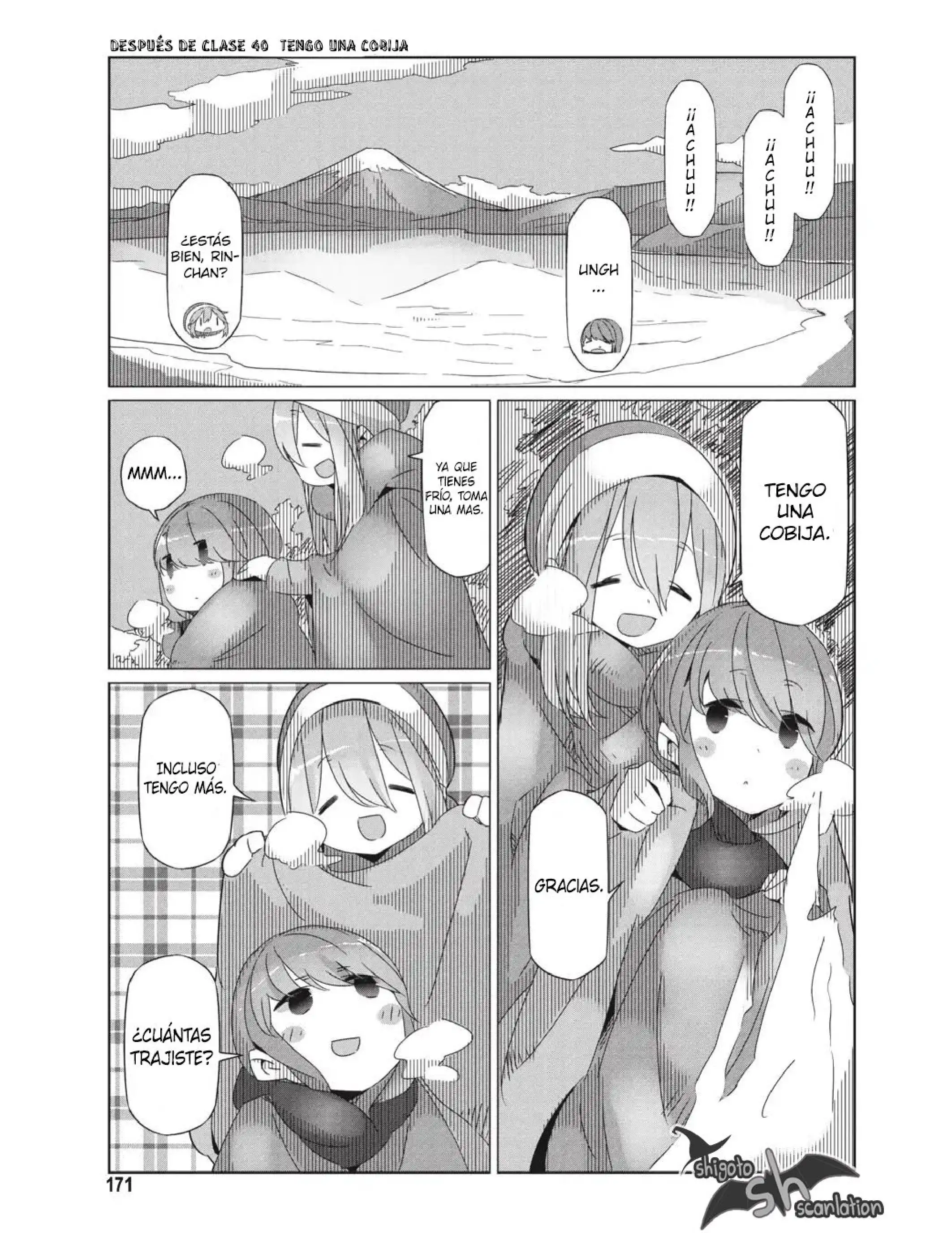 Yuru camp Capitulo 28.5 page 26