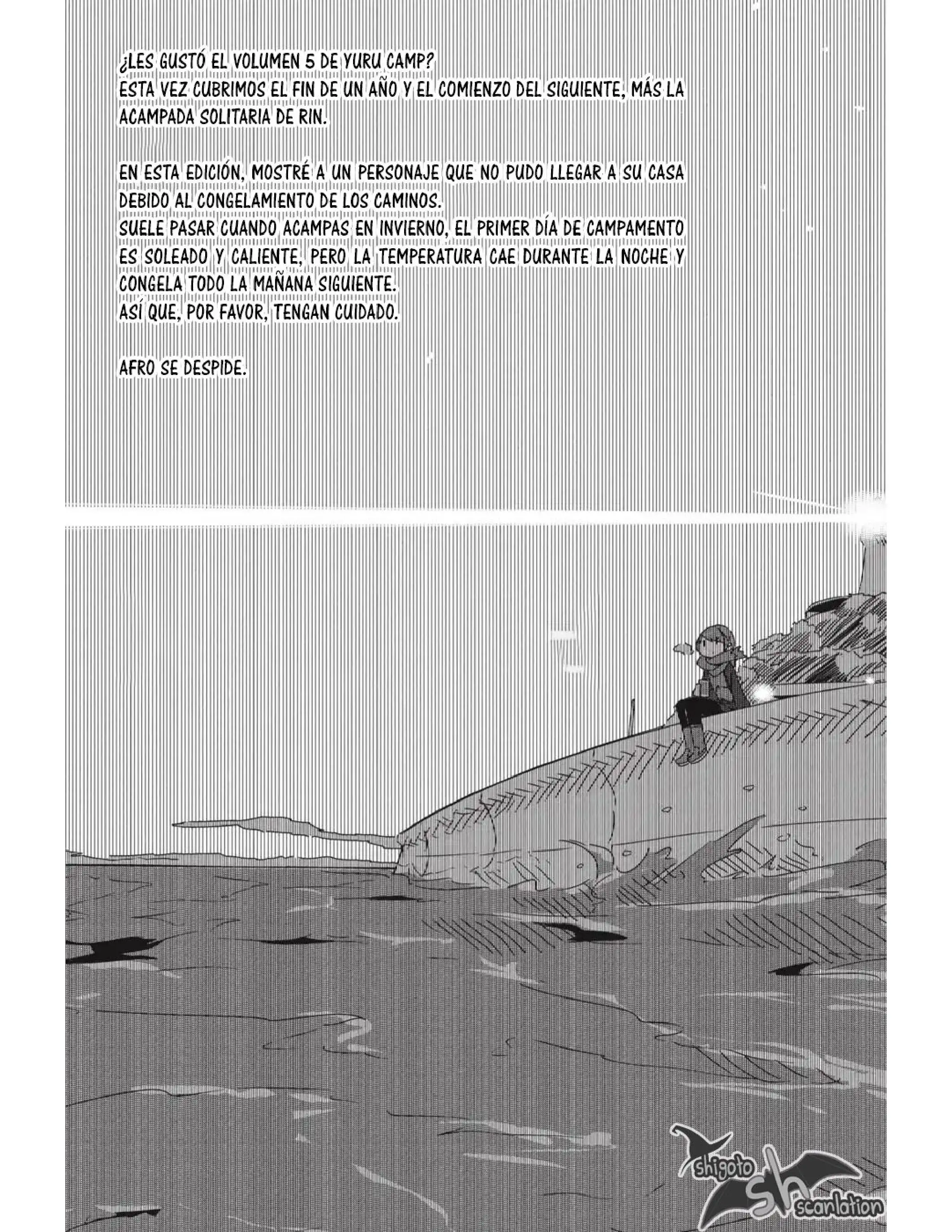 Yuru camp Capitulo 28.5 page 32
