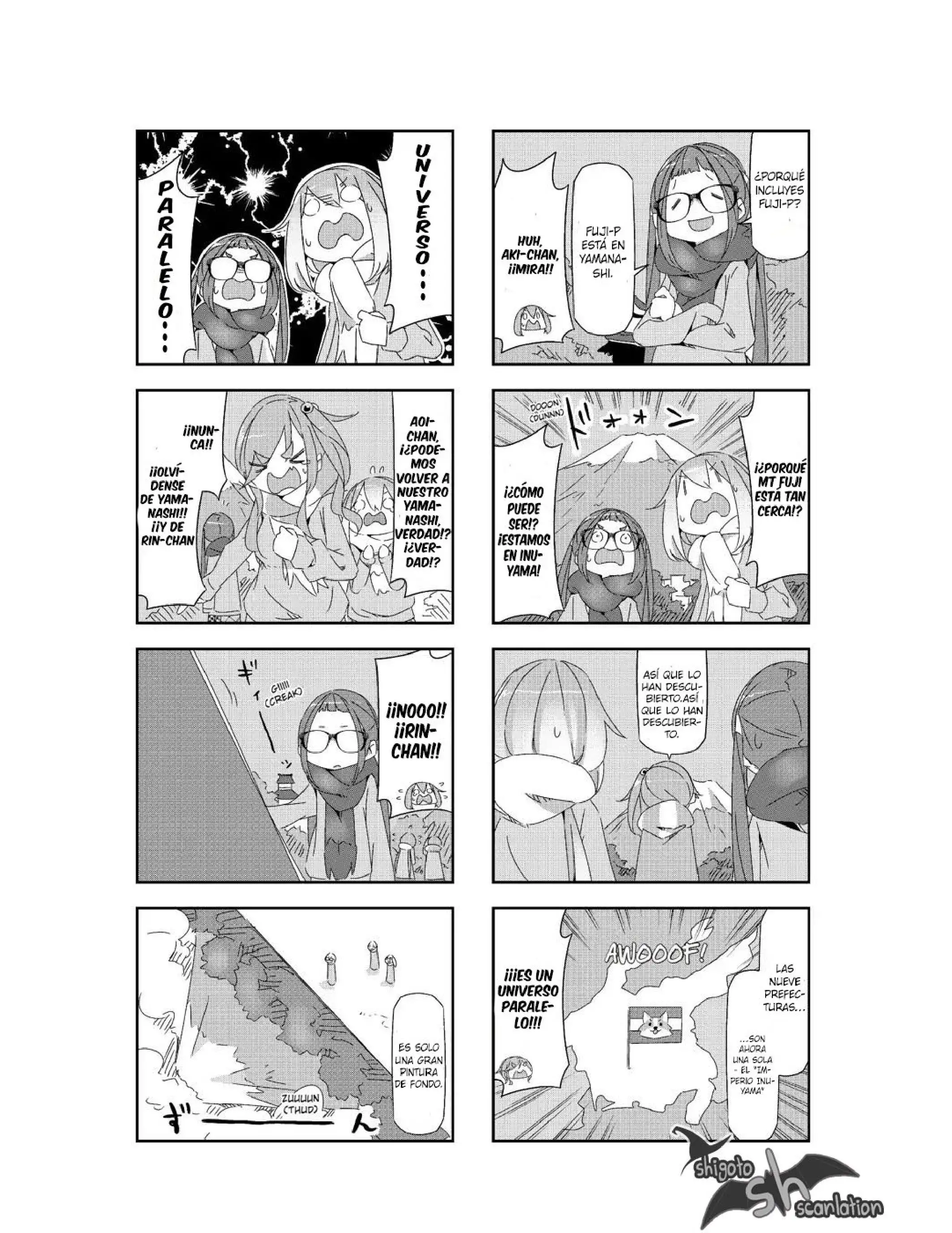 Yuru camp Capitulo 28.5 page 34