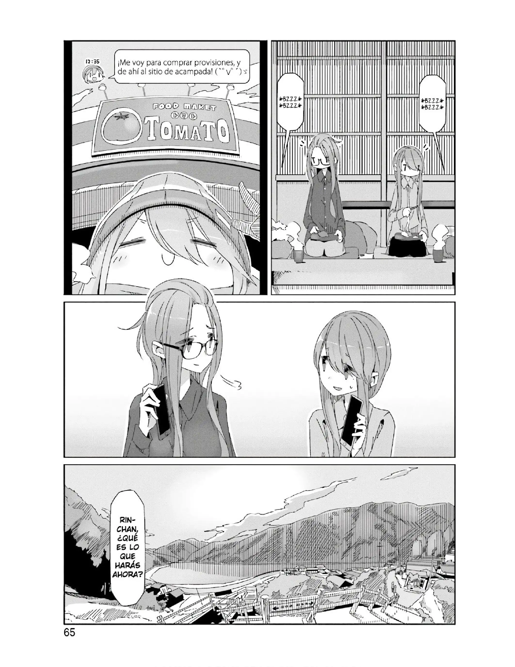 Yuru camp Capitulo 37 page 10
