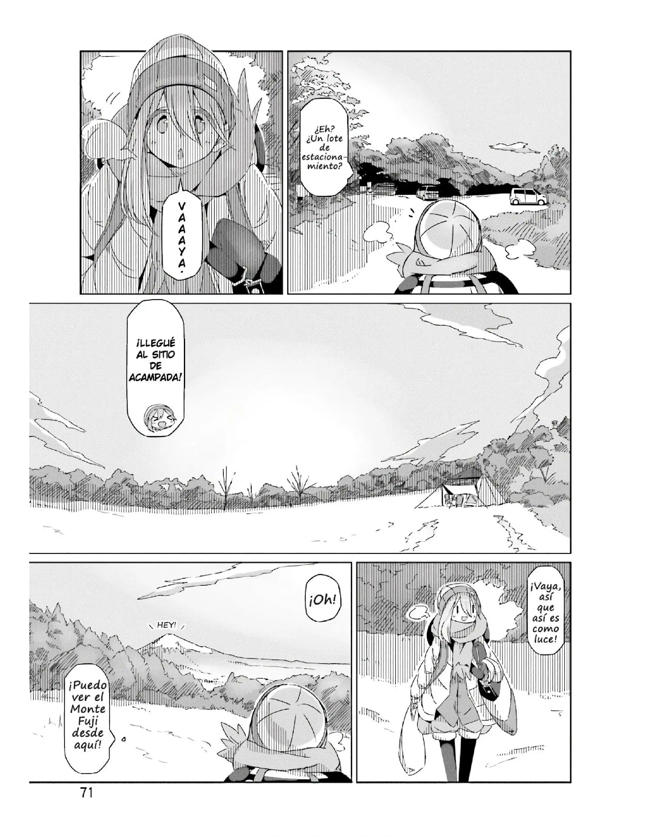 Yuru camp Capitulo 37 page 16