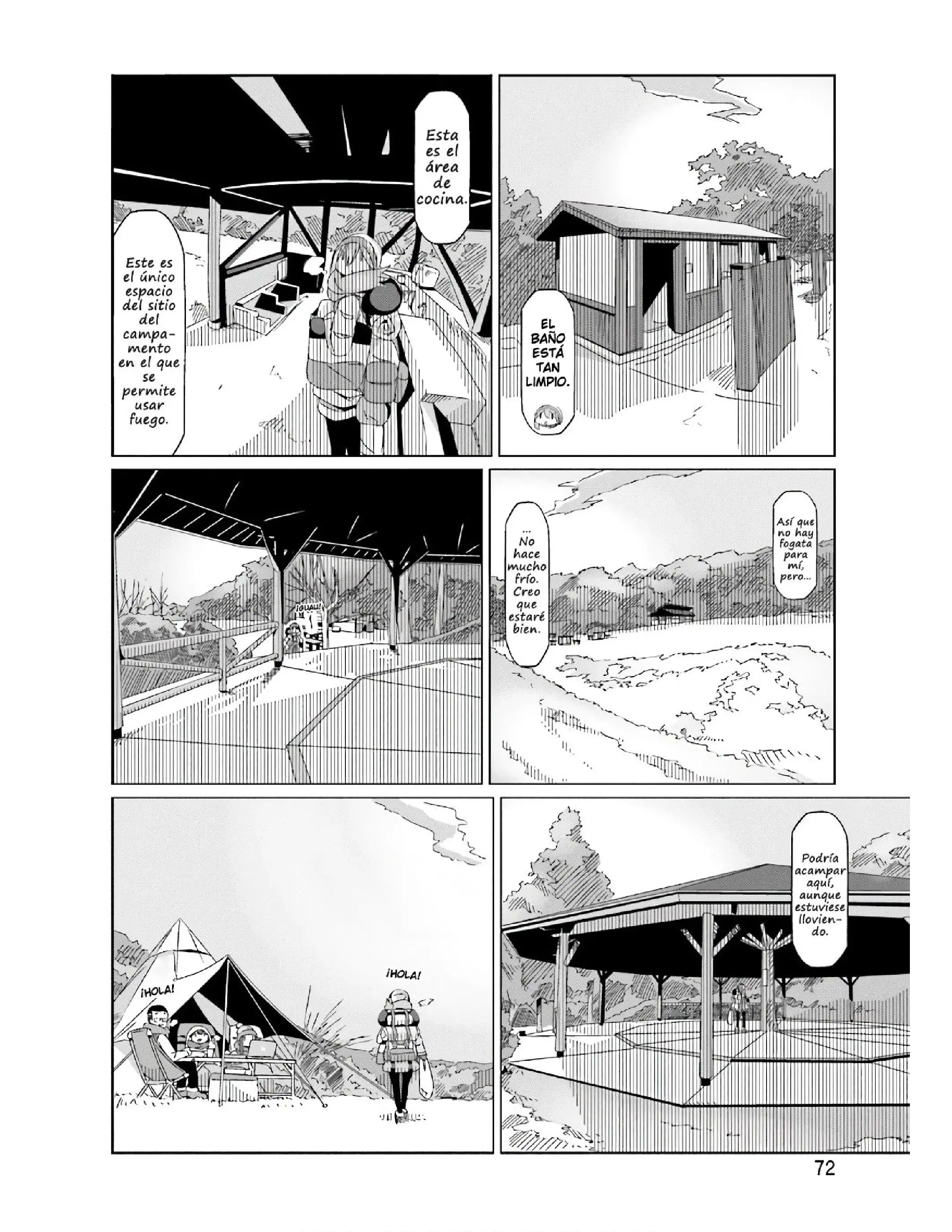 Yuru camp Capitulo 37 page 17