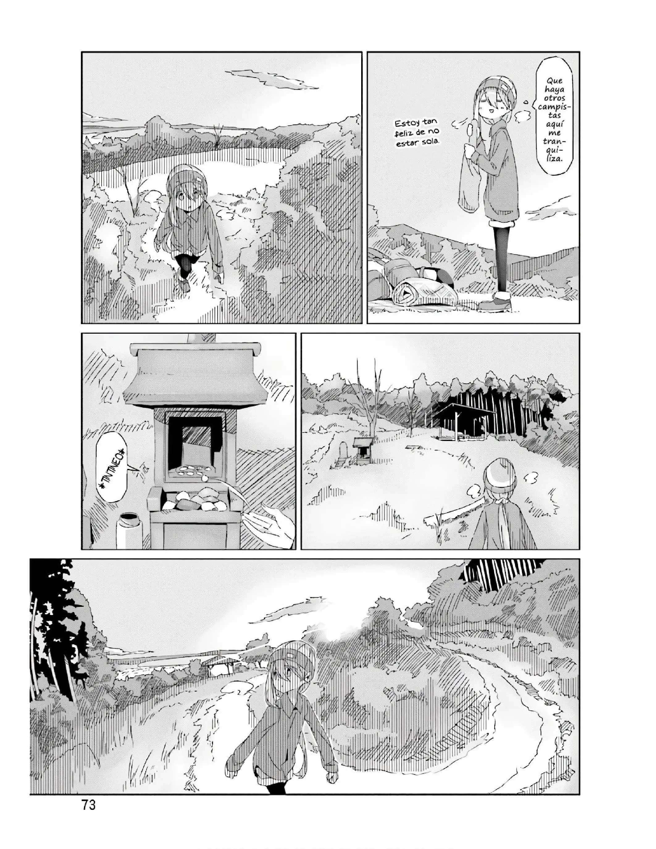Yuru camp Capitulo 37 page 18