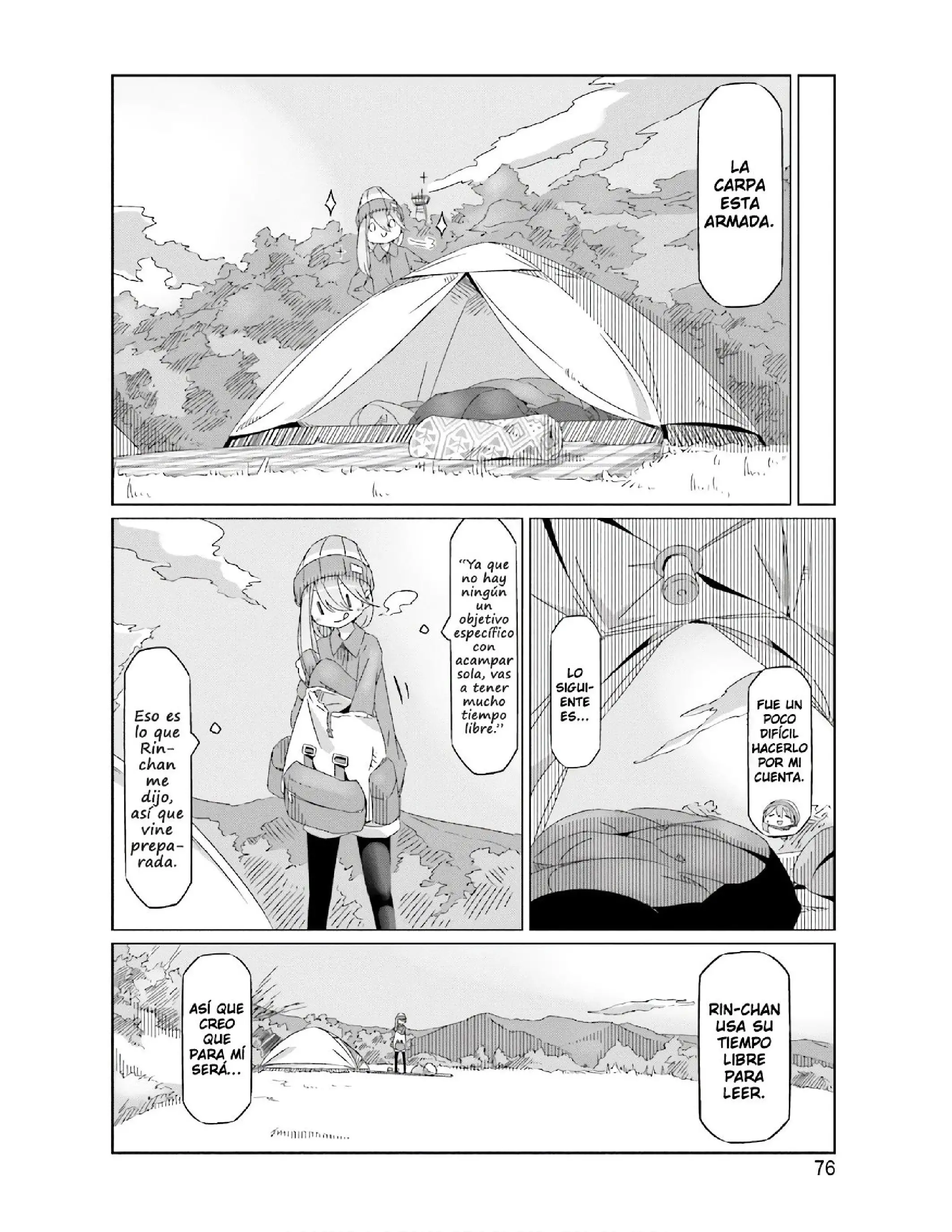 Yuru camp Capitulo 37 page 21