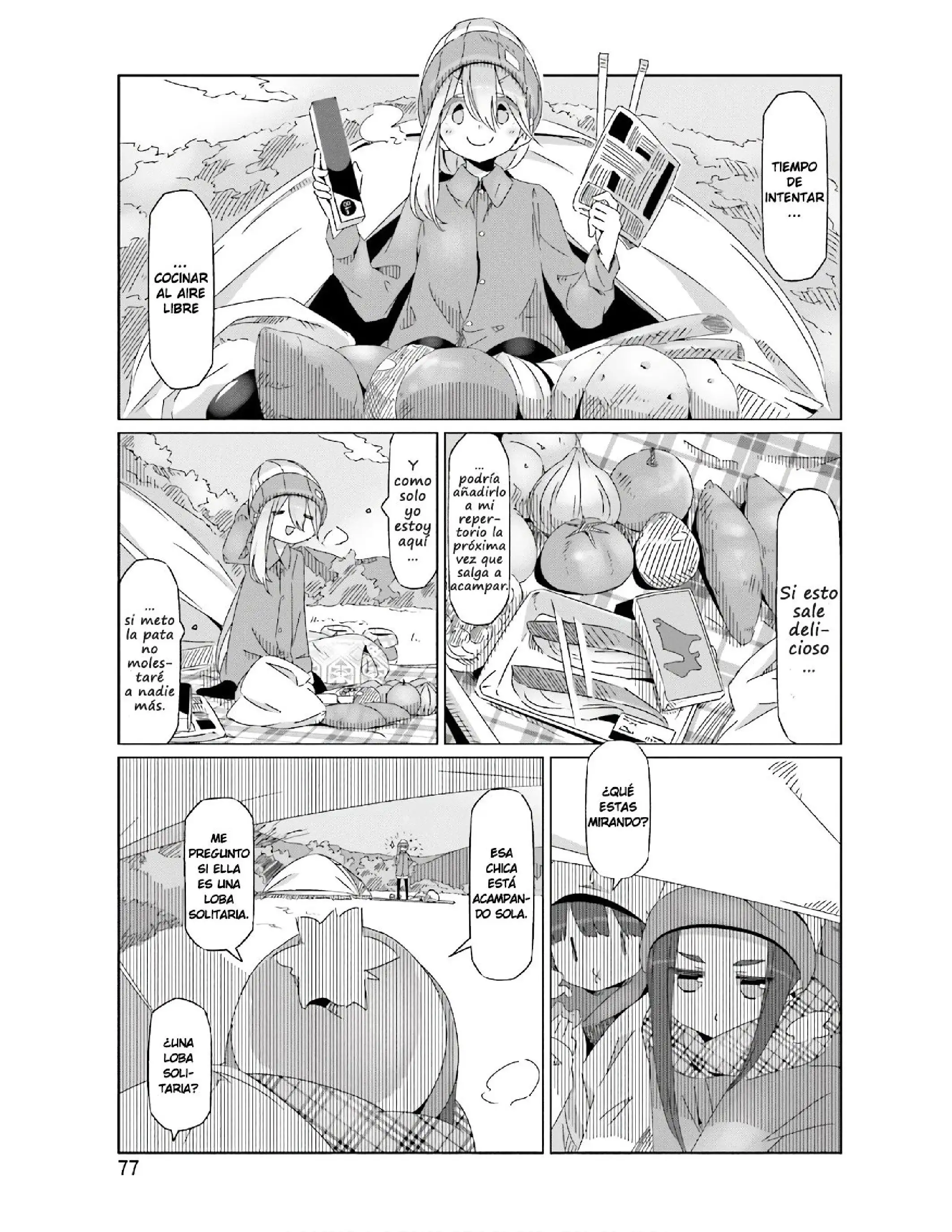Yuru camp Capitulo 37 page 22