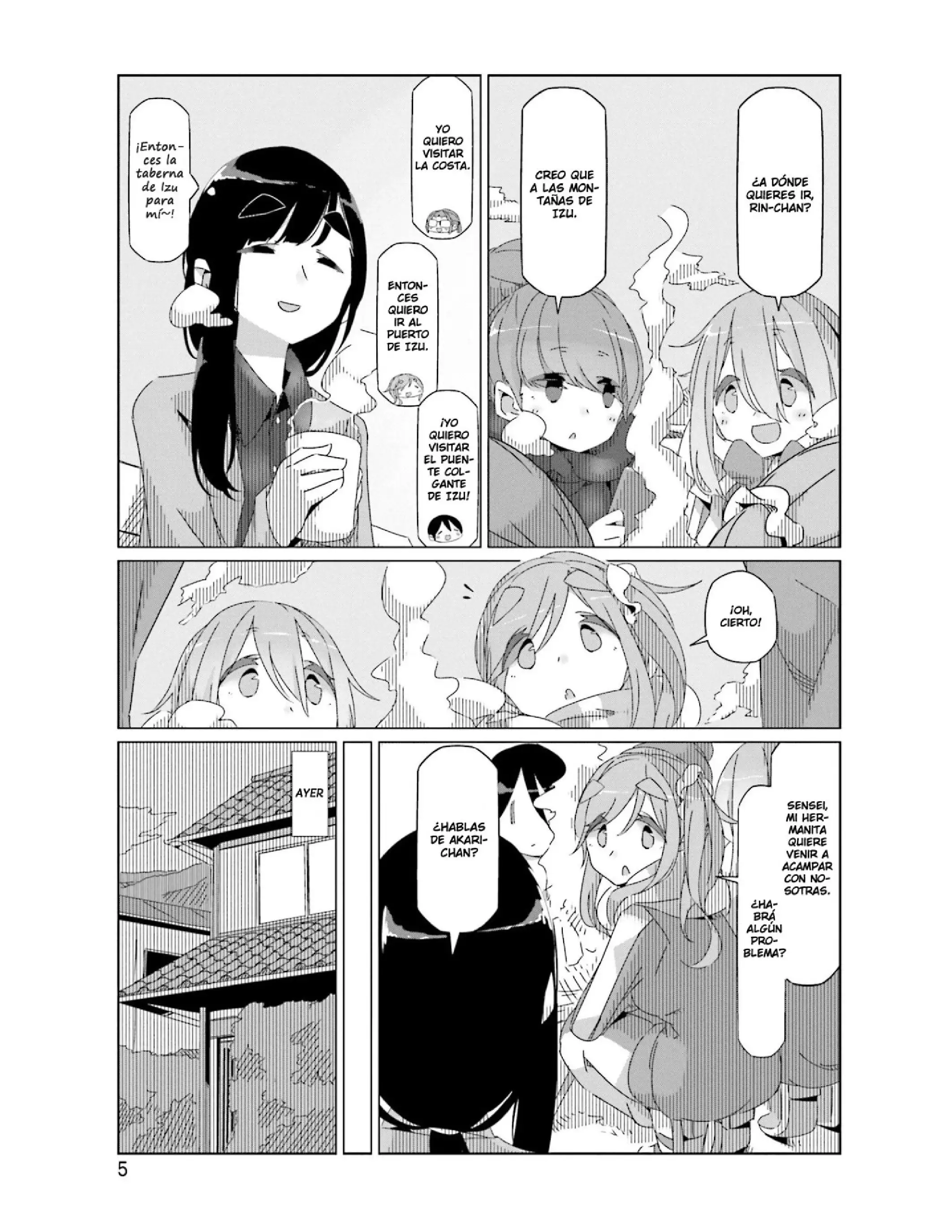 Yuru camp Capitulo 41 page 5